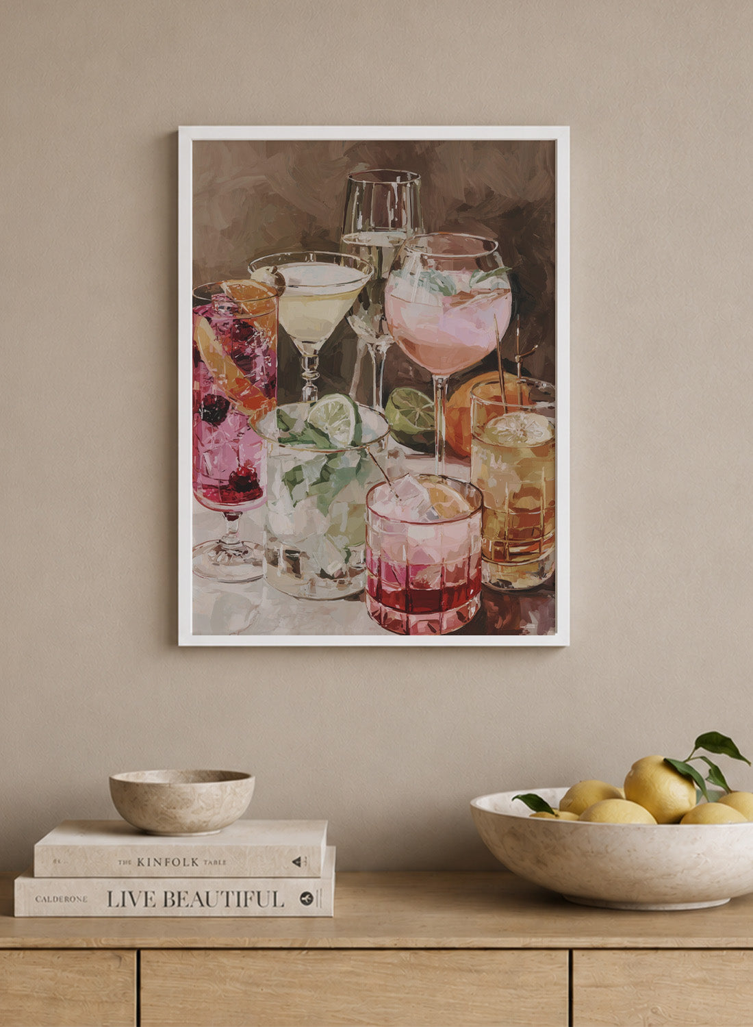 Plakat for cocktailaften