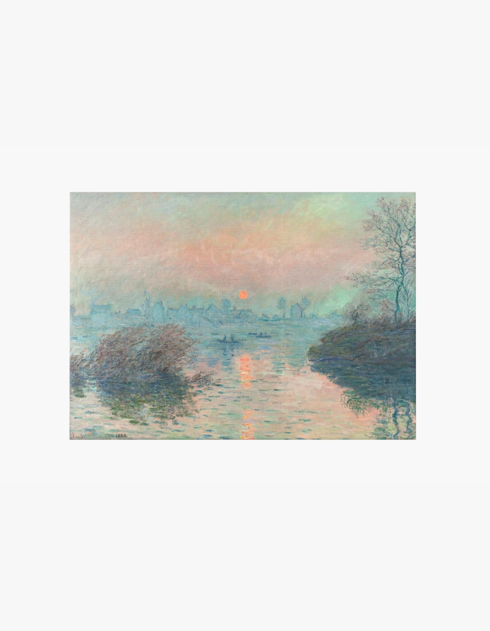 Impression, Sunrise Canvas by Claude Monet