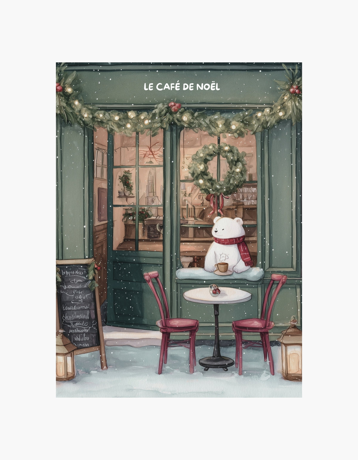 Julekaffe-plakat