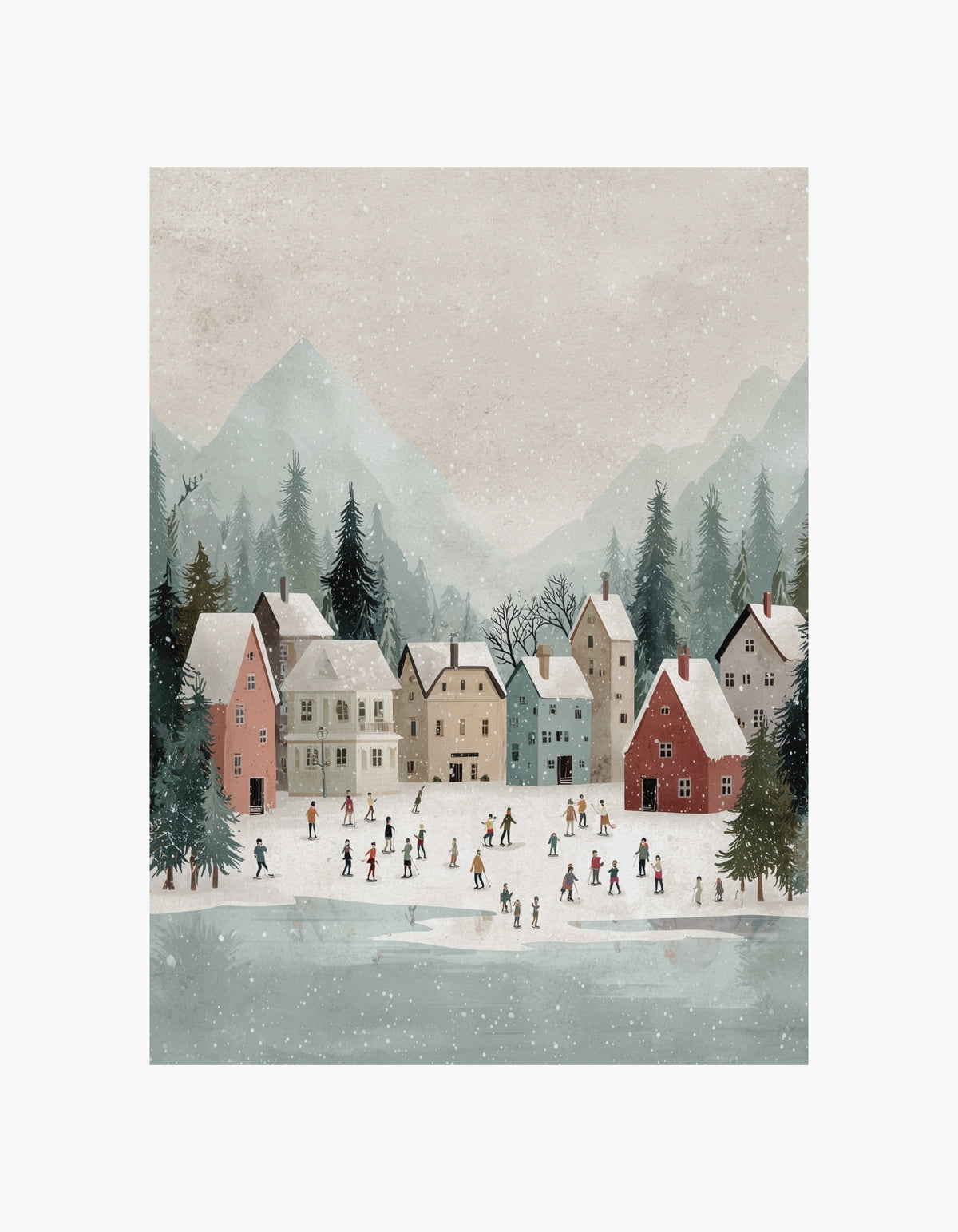 Vinterbyens skøjteplakat