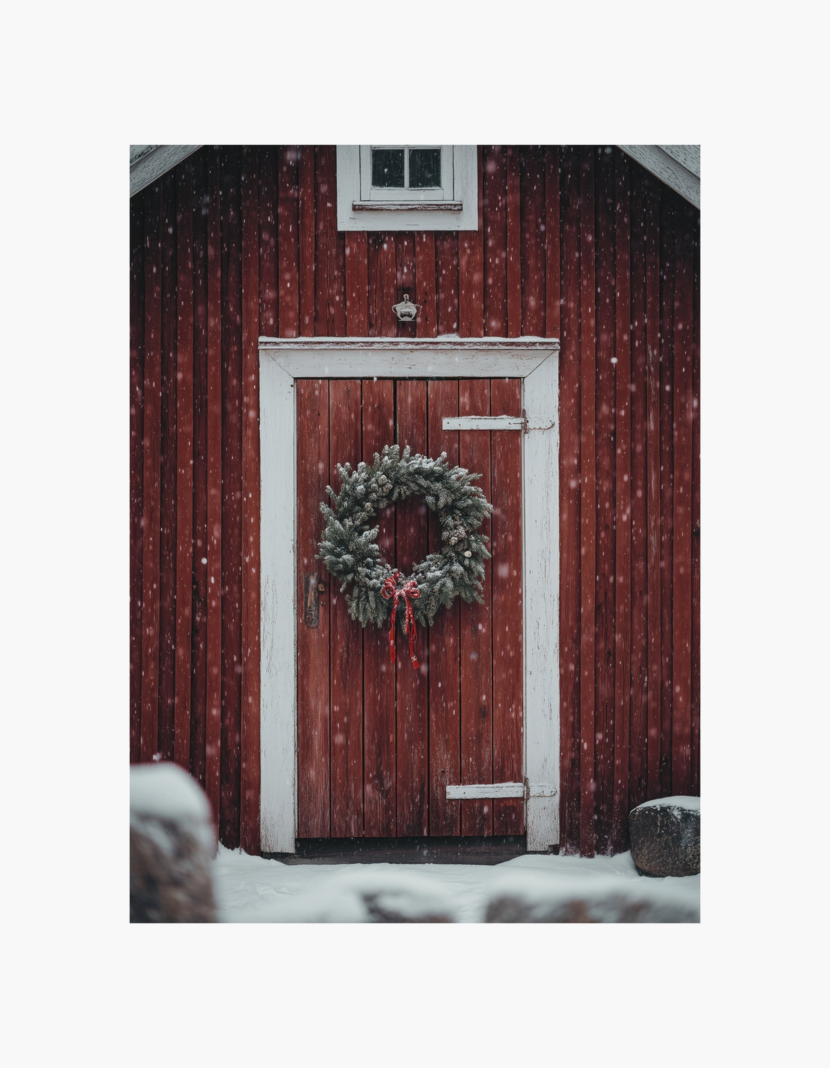 Juledørsplakat