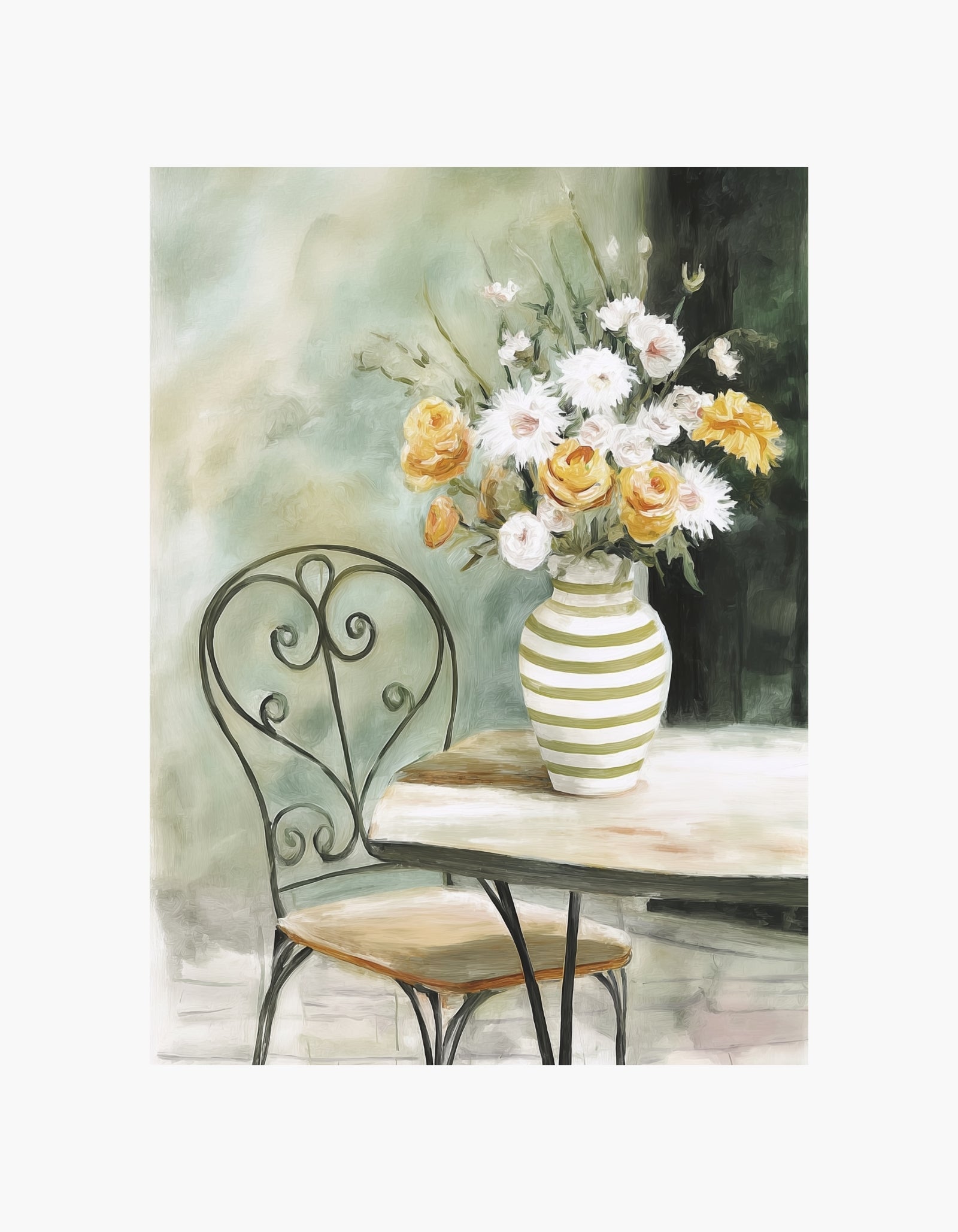 Havecafé-plakat