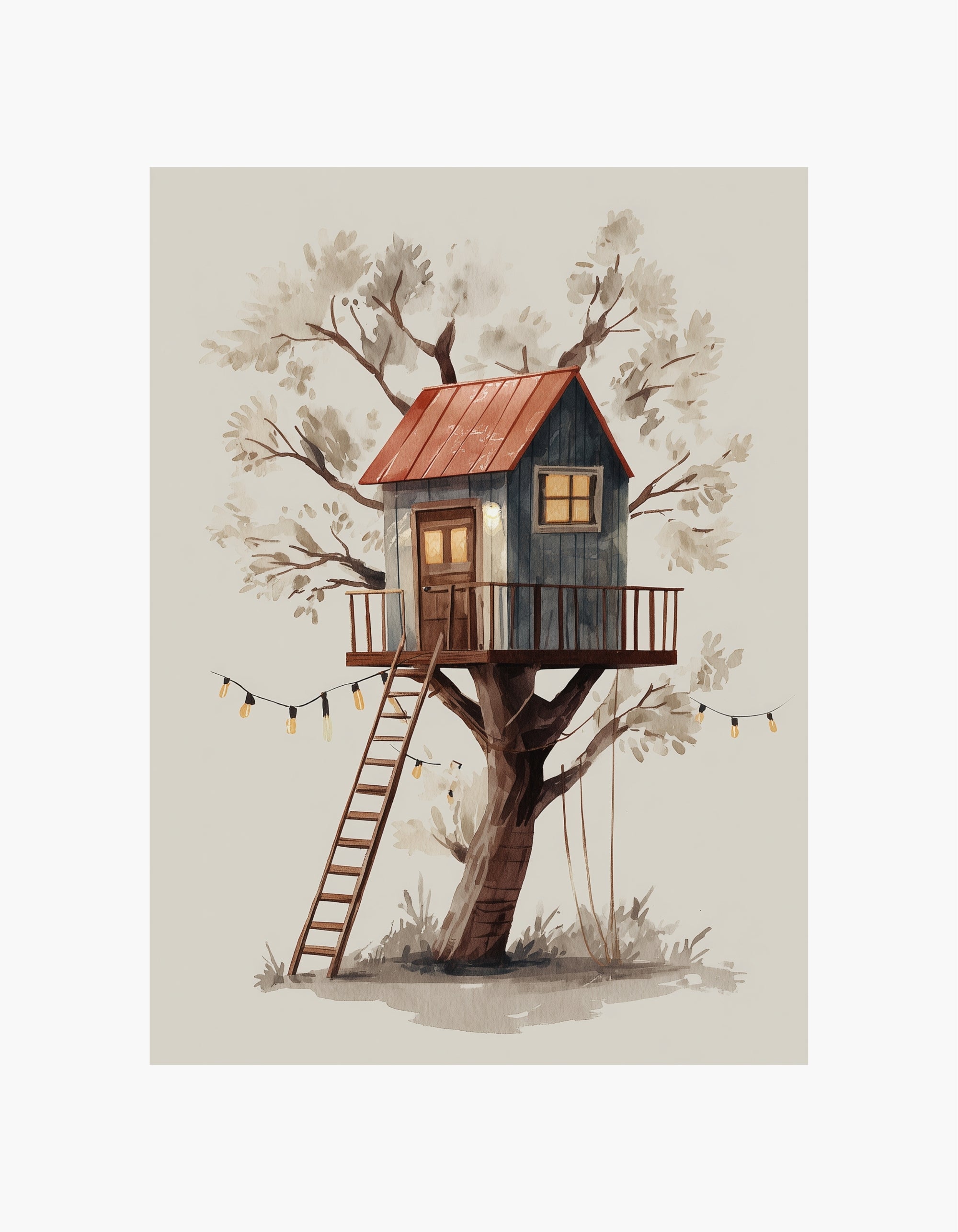 Treehouse-plakat