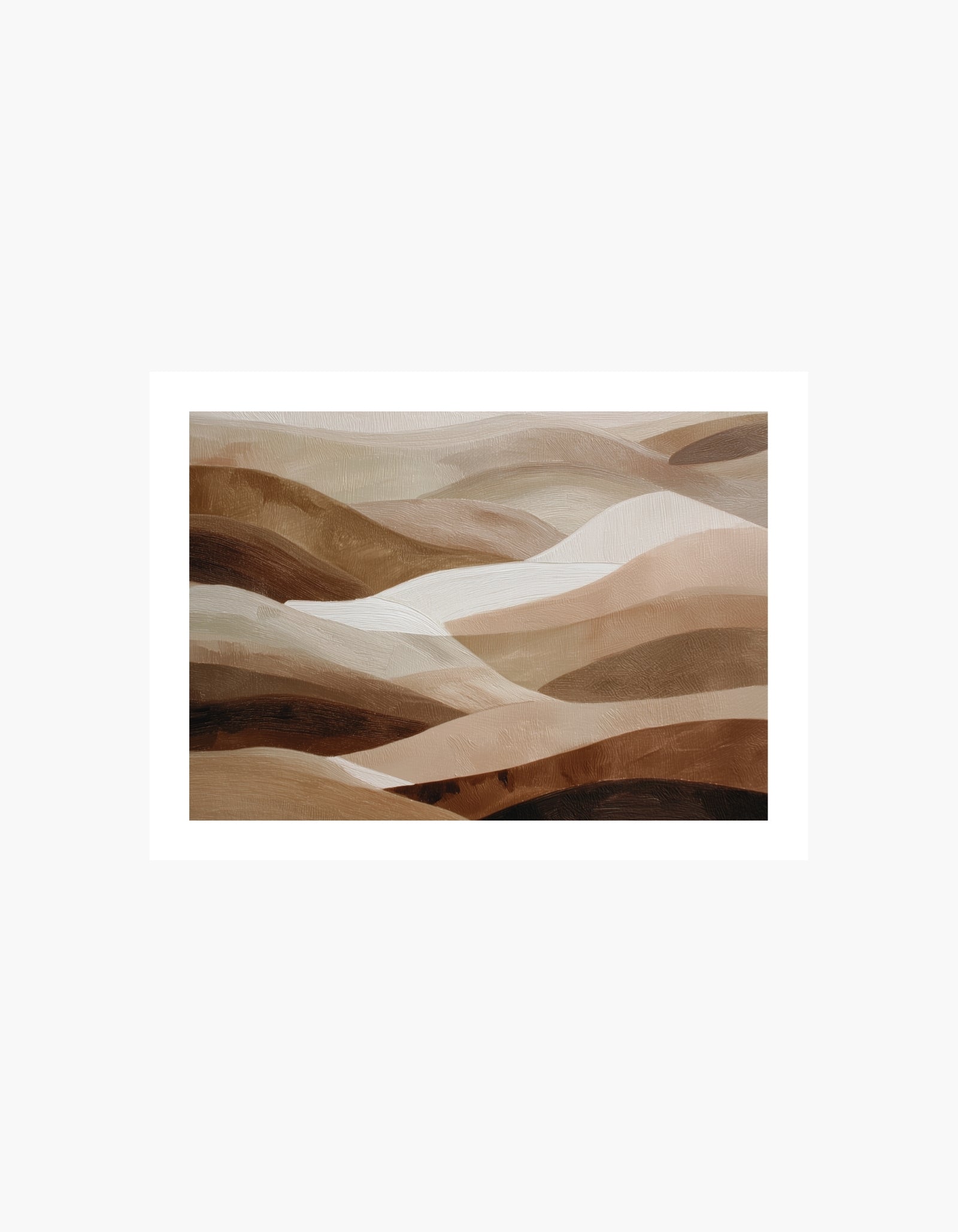 Minimal landskabsplakat