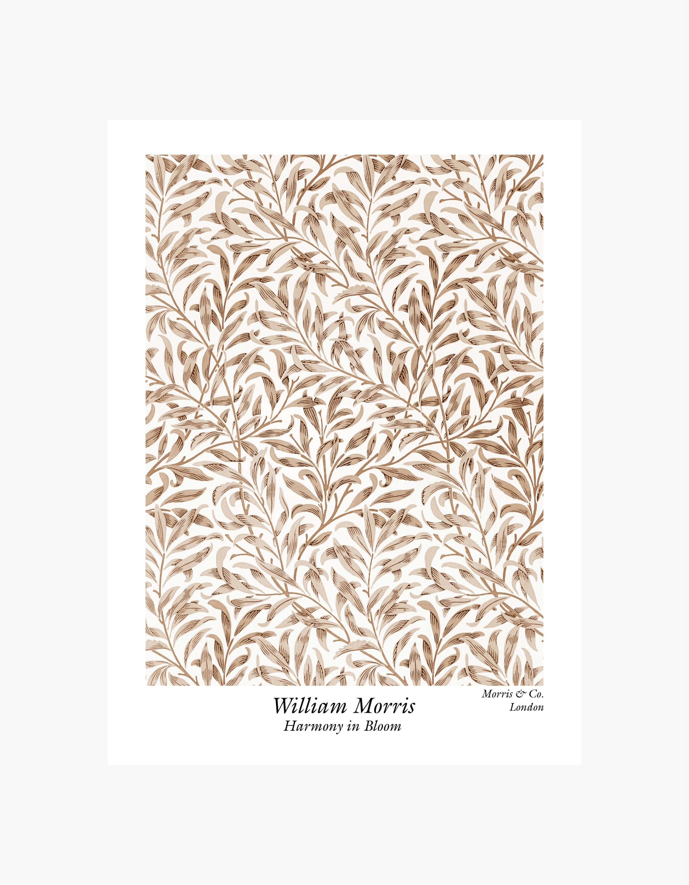 William Morris Harmony-plakat