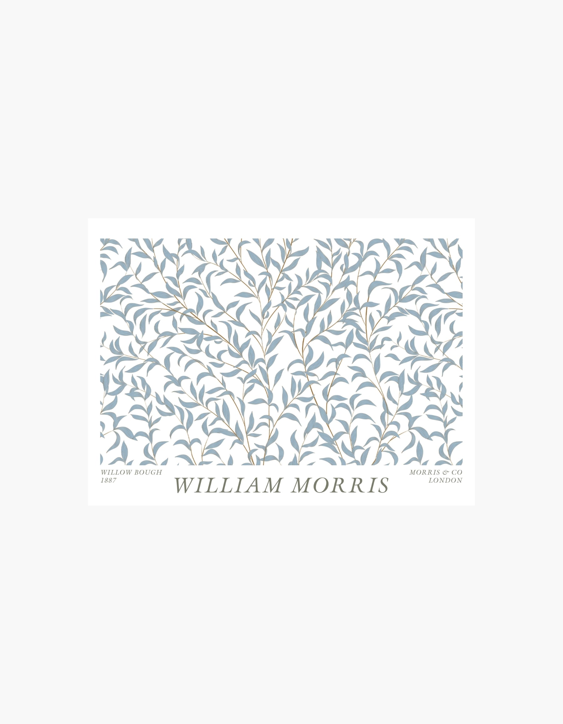 William Morris Willow Bough plakat