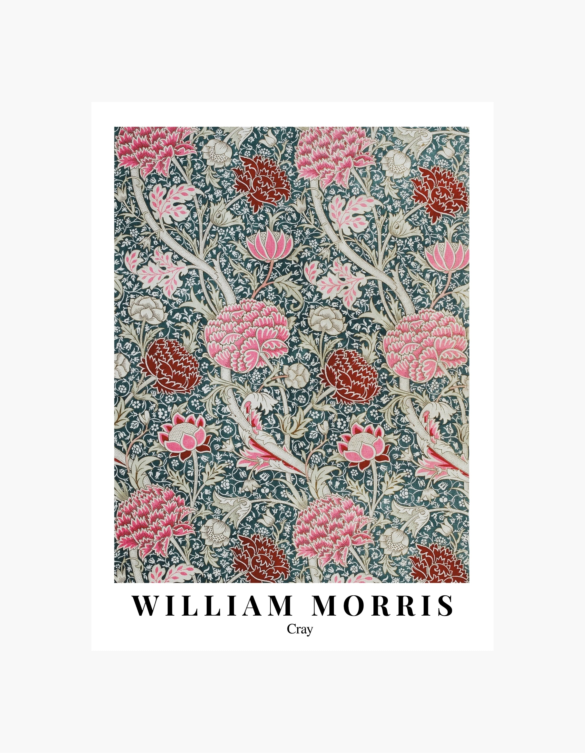 William Morris Cray-plakat
