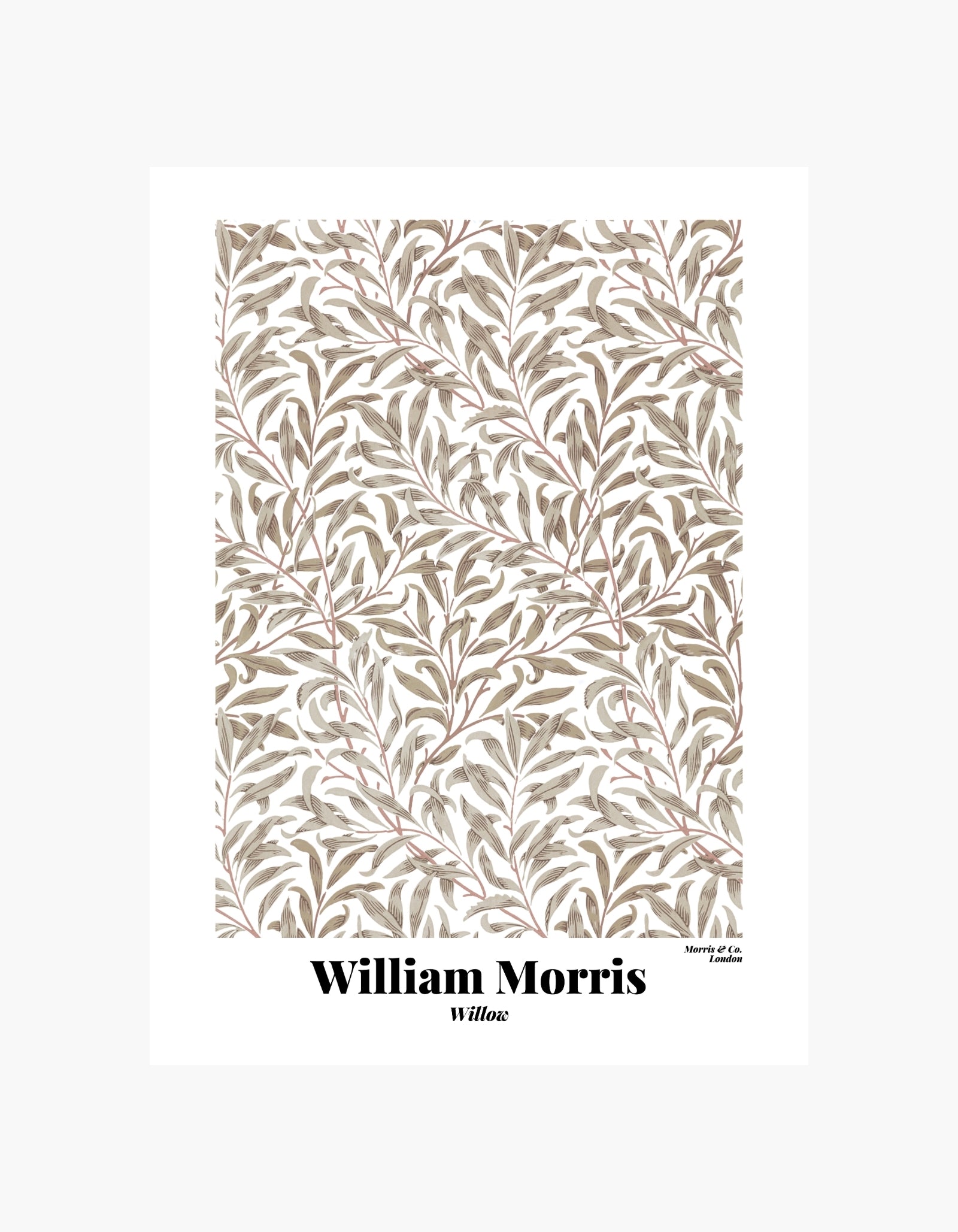 William Morris Willow-plakat