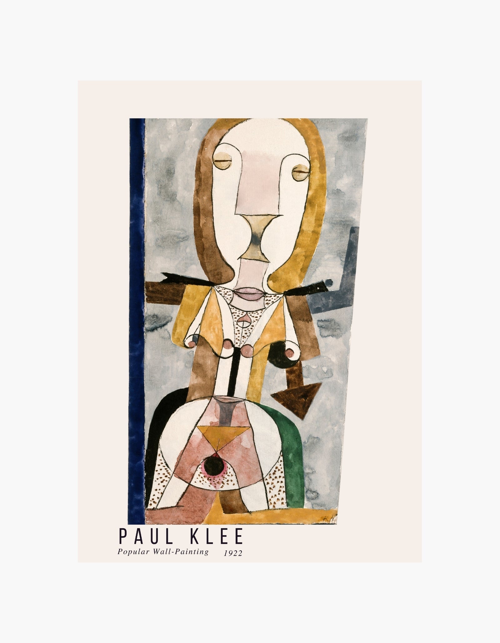 Paul Klee populær plakat til vægmaleri