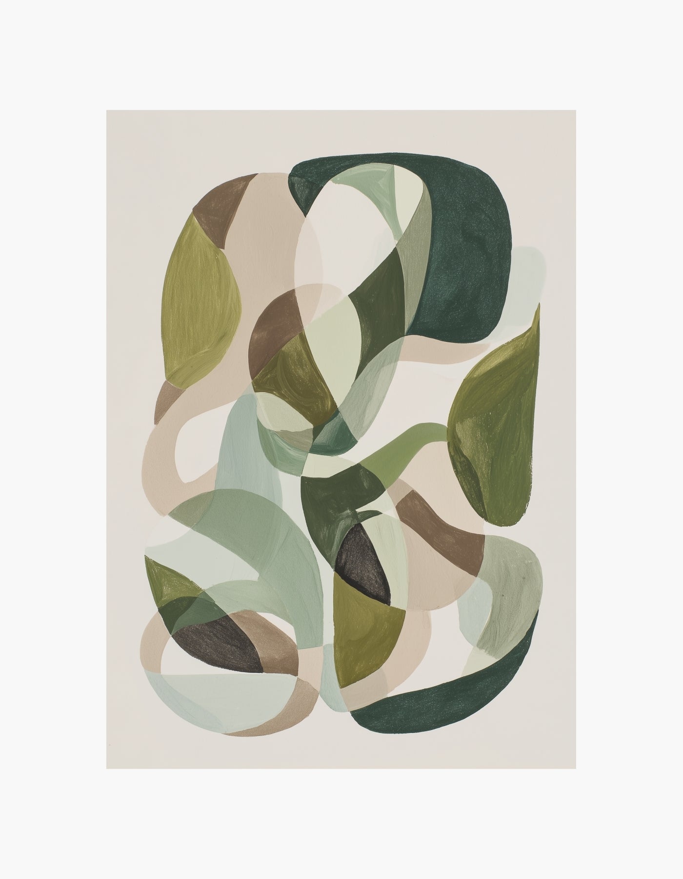Green Flow No. 1 Plakat