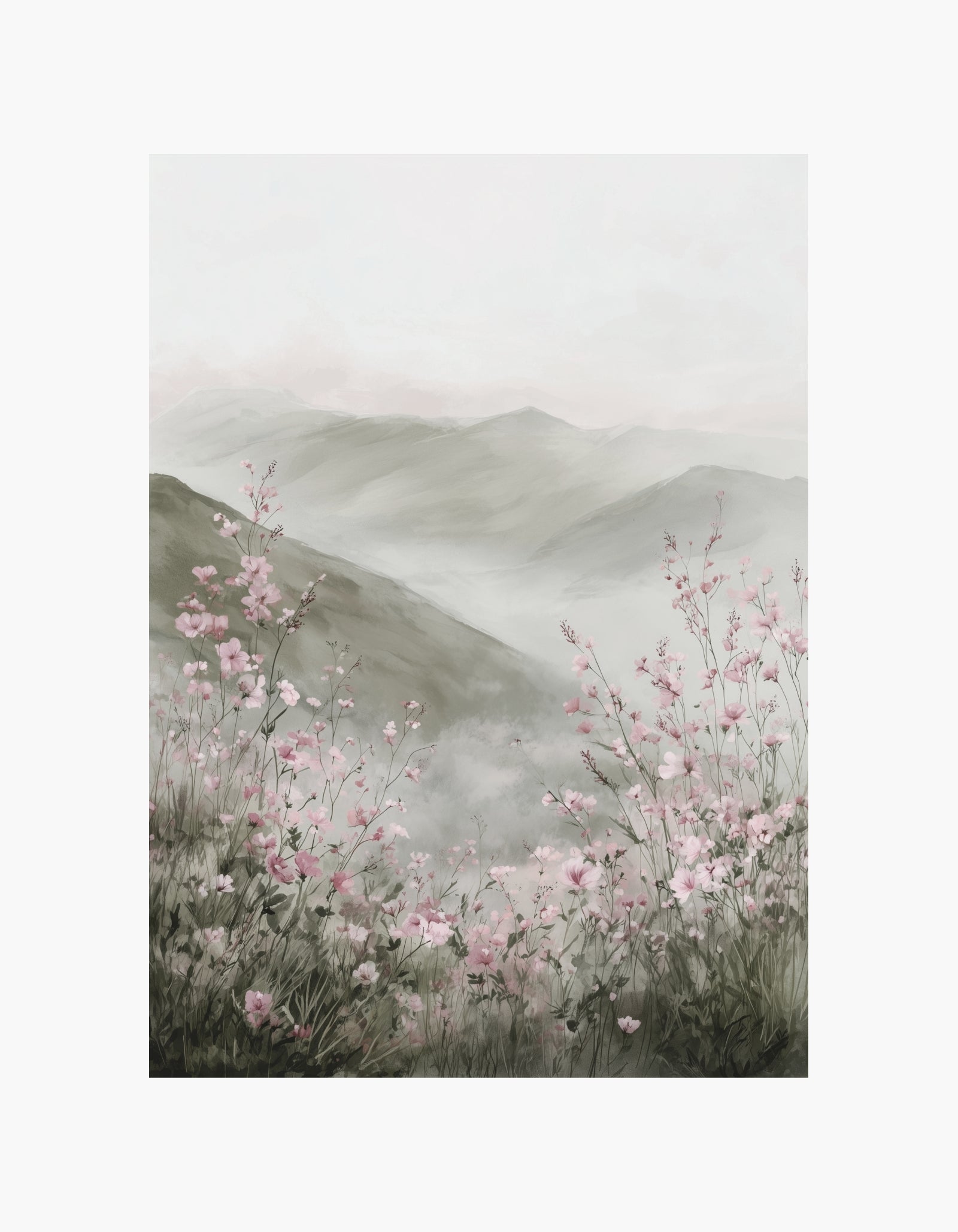 Misty Meadow No.1 Plakat