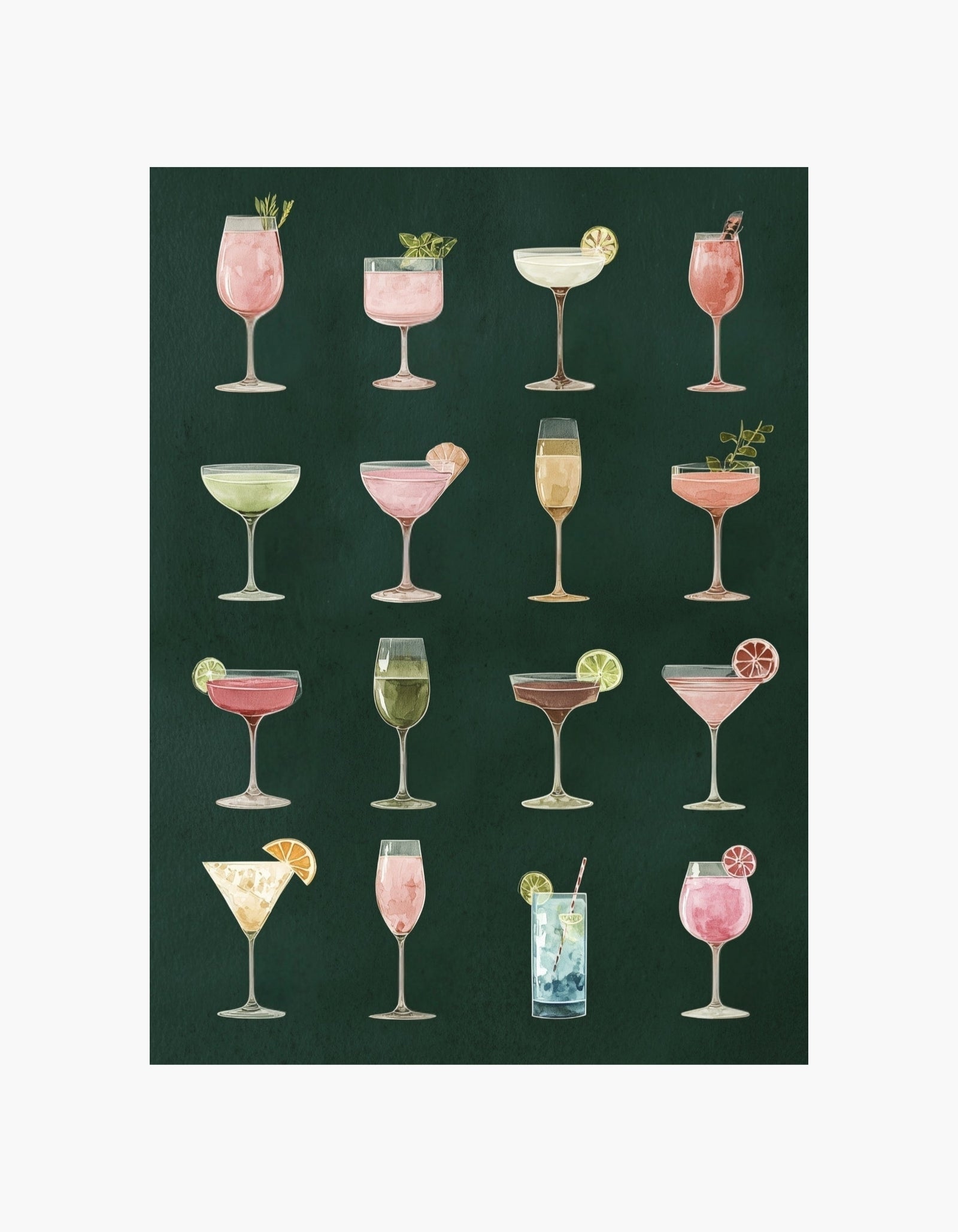 Cocktail Collection No1 Plakat