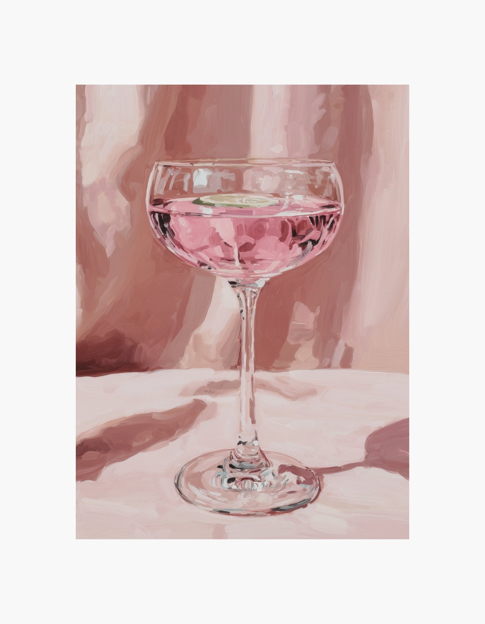 Pink drink-plakat