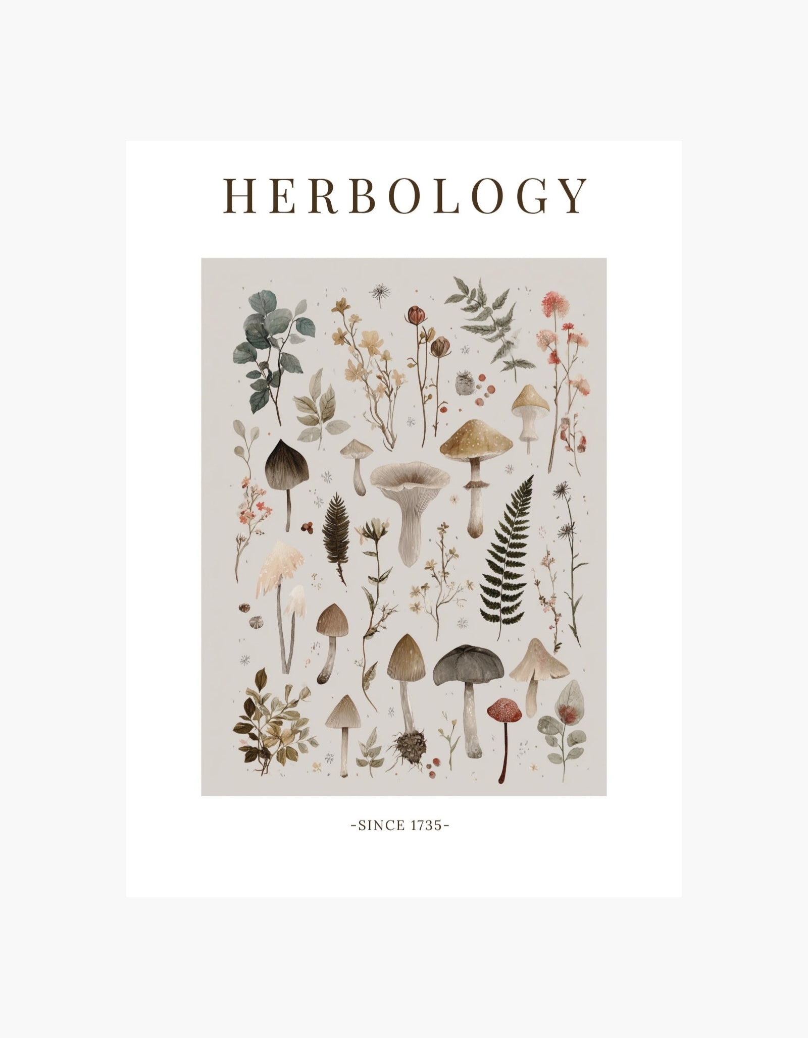 Herbologi-plakat
