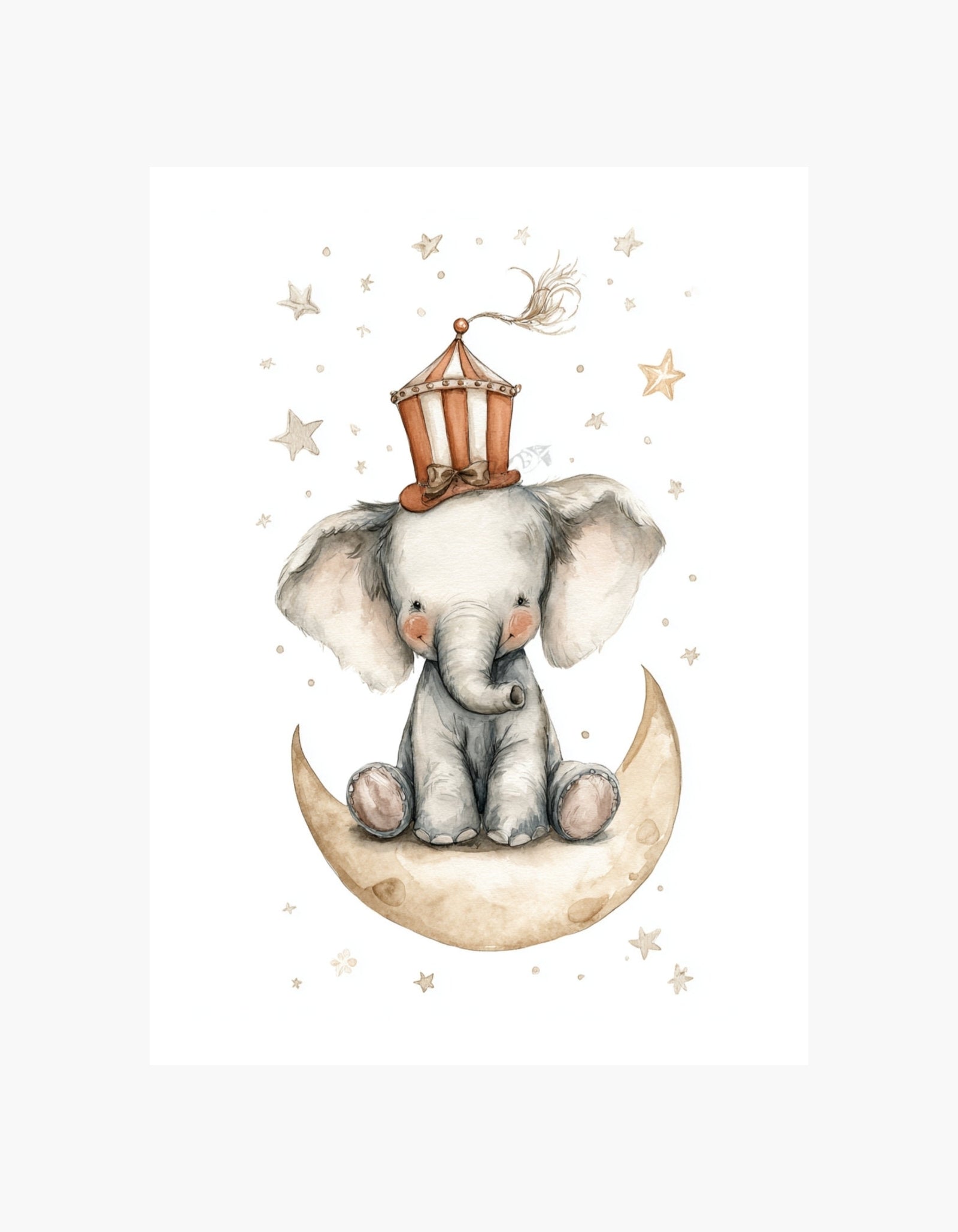 Cirkus Elefant Plakat