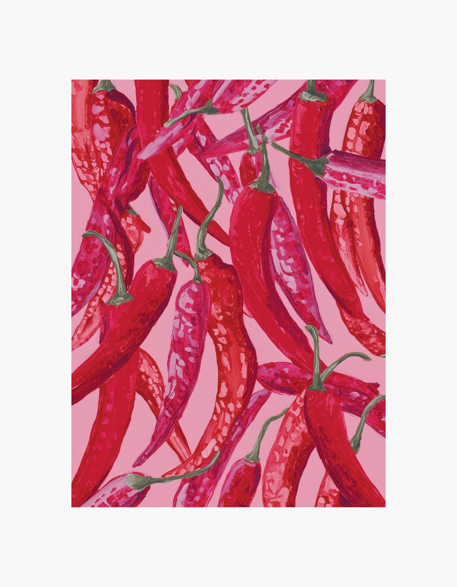 Hot Peppers-plakat