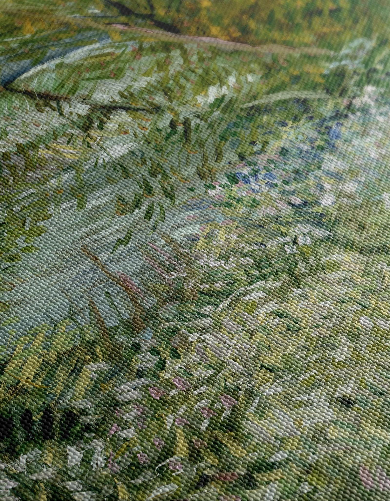The Japanese Footbridge Canvas by Claude Monet