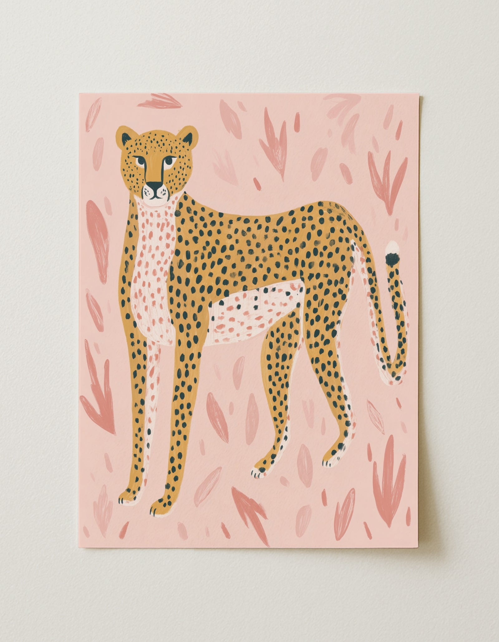 Leopard-plakat