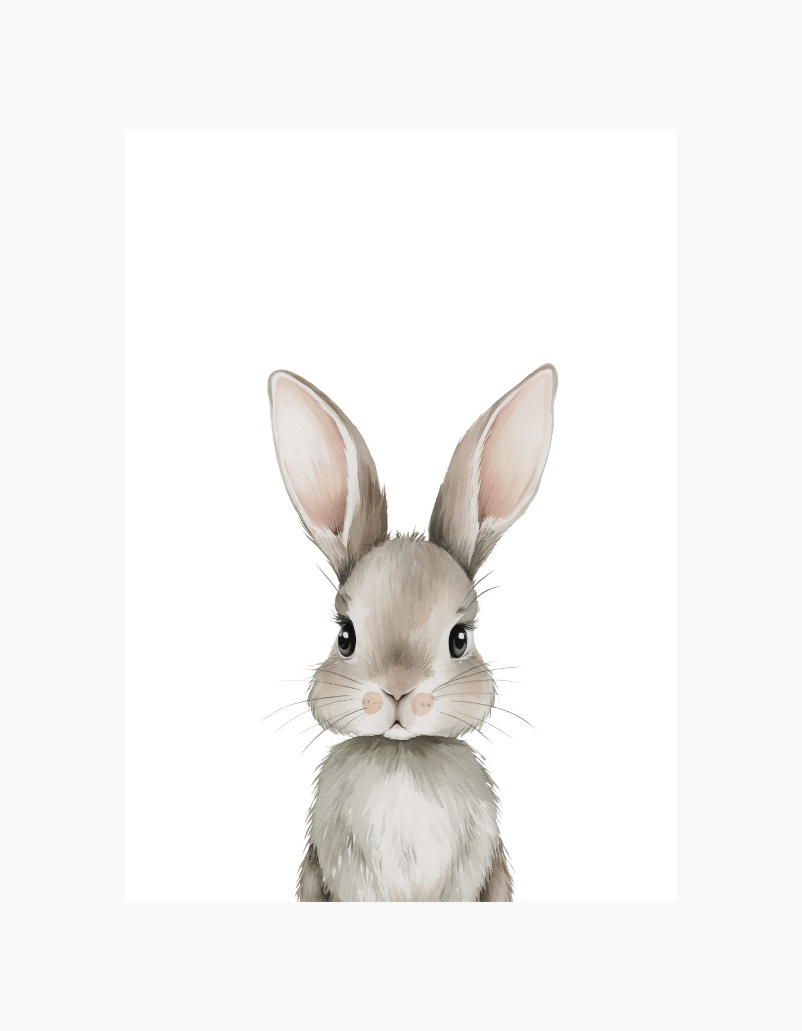 Lille kanin-plakat