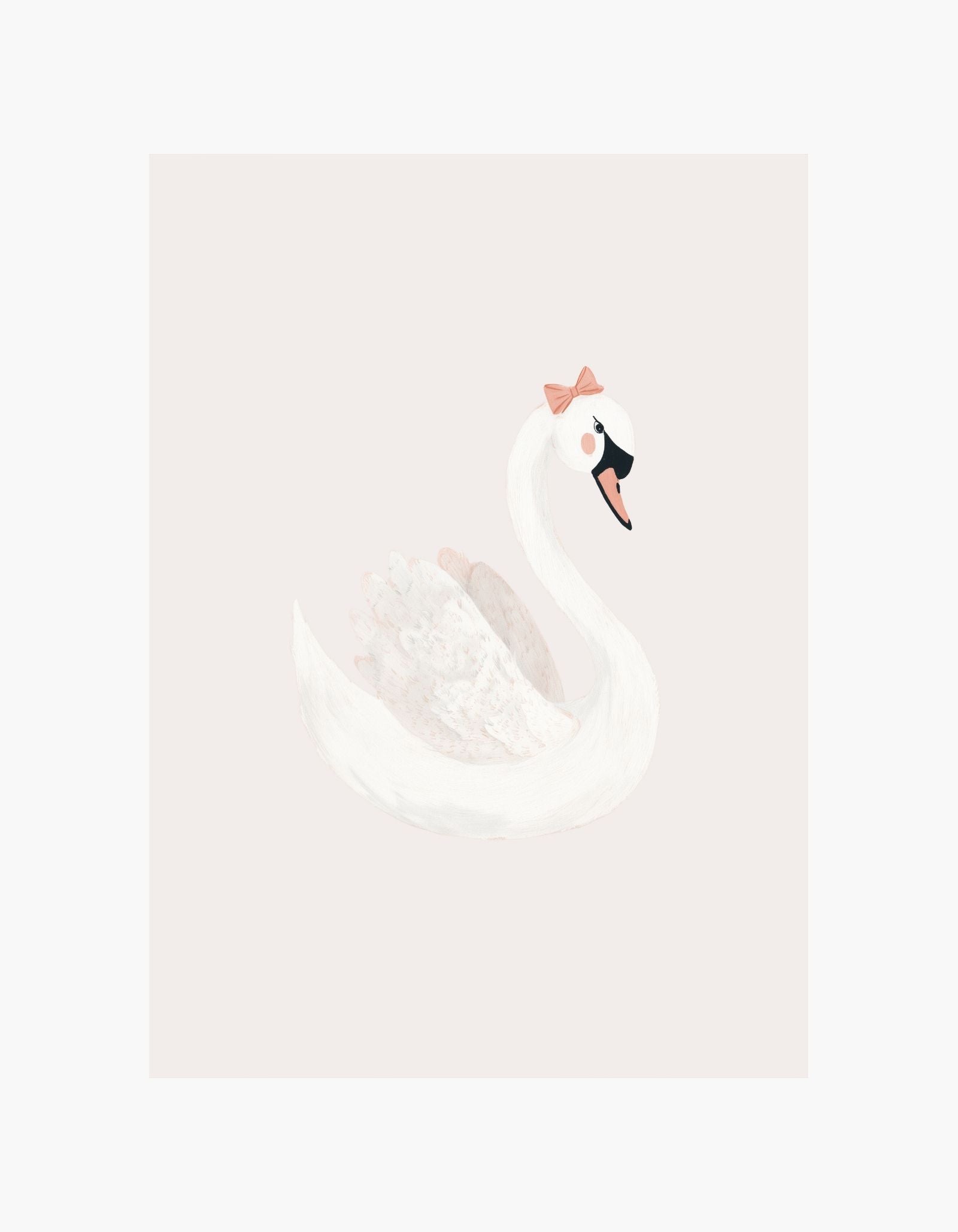 Lille svane-plakat