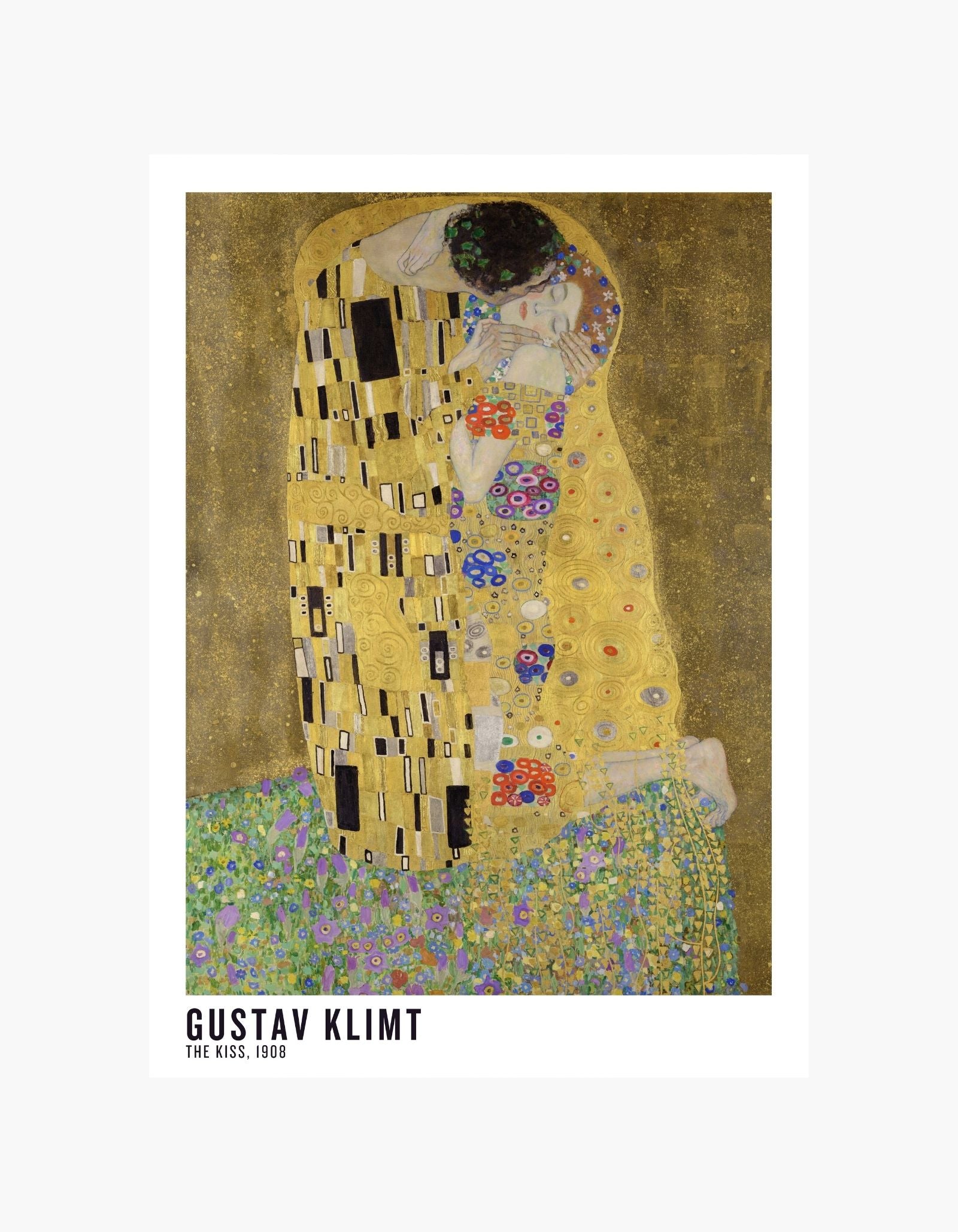 Gustav Klimt The Kiss Plakat