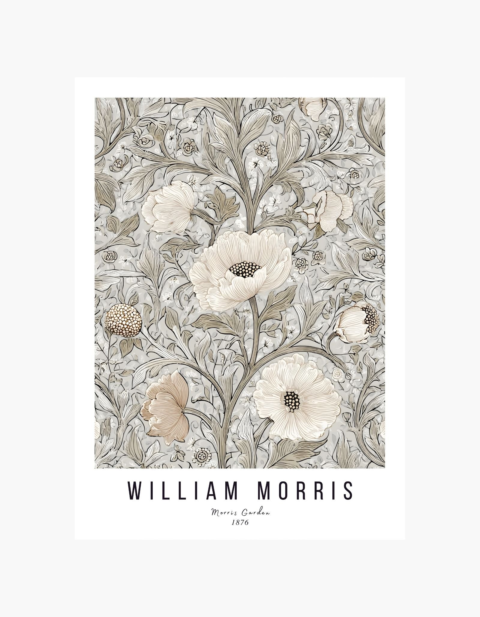 William Morris Garden No1 Poster