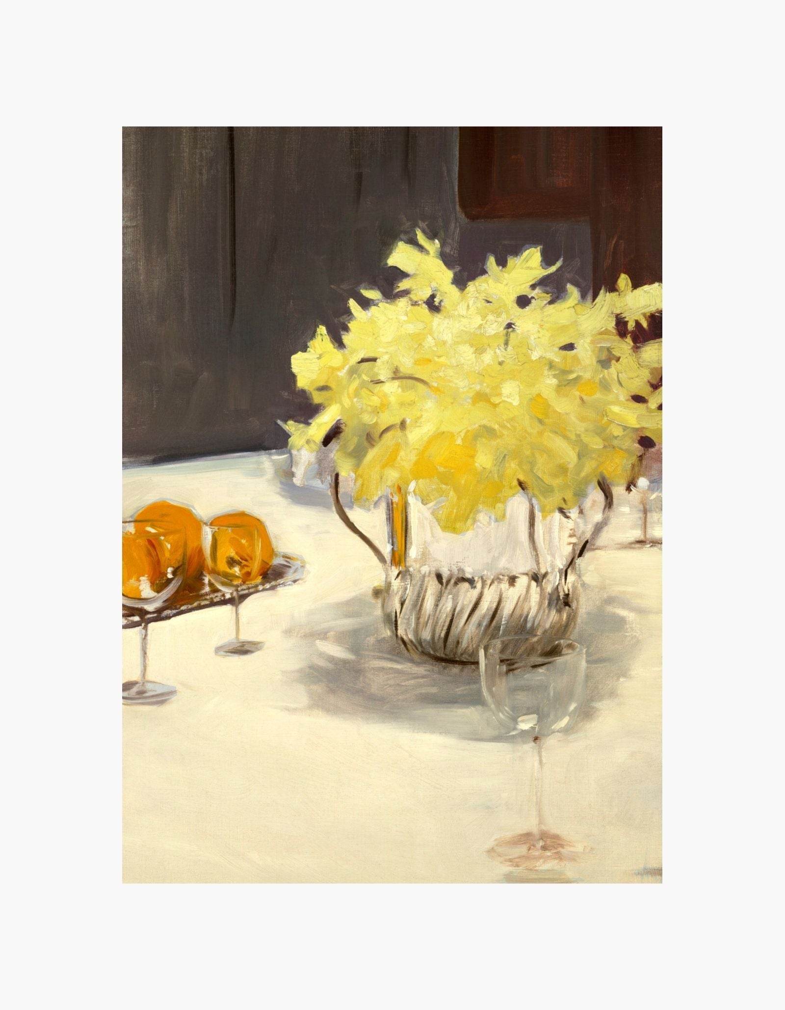 John Singer Sargent Stilleben med påskeliljer Plakat