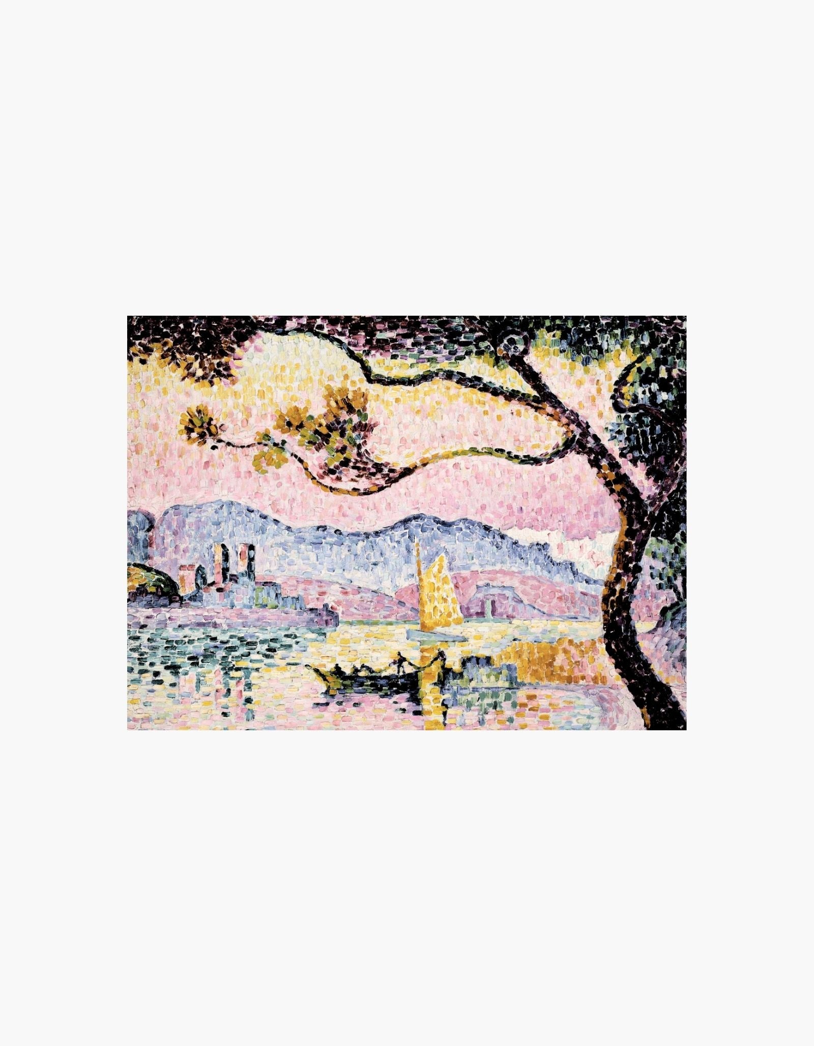 Paul Signac Antibes-plakat
