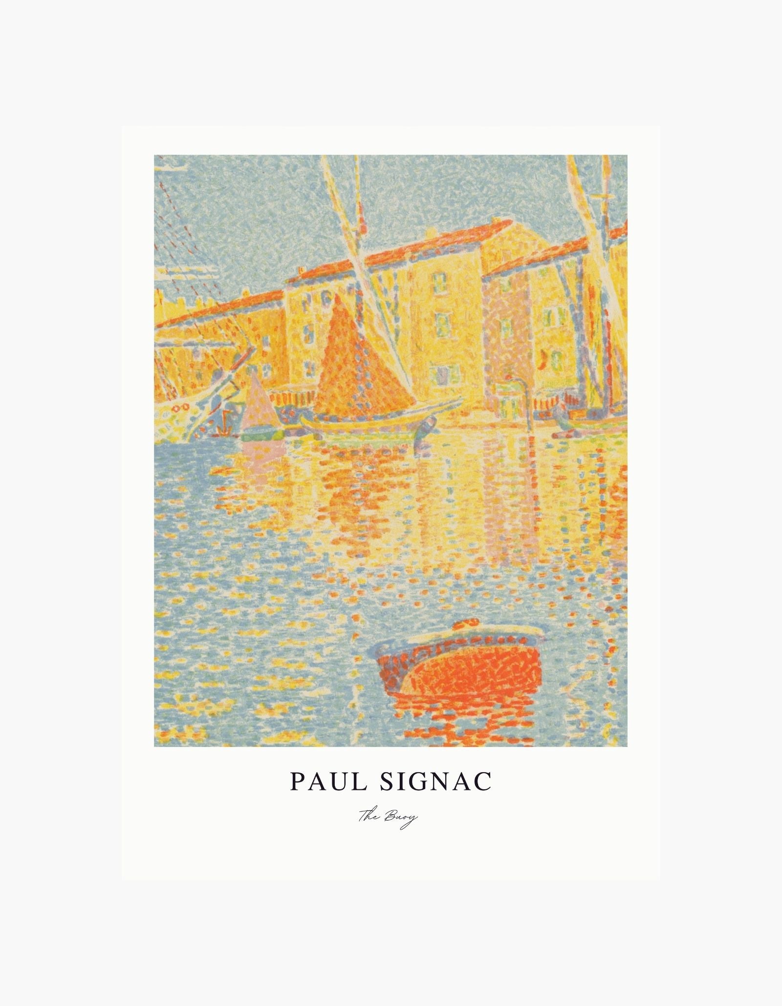 Paul Signac Bøje-plakaten