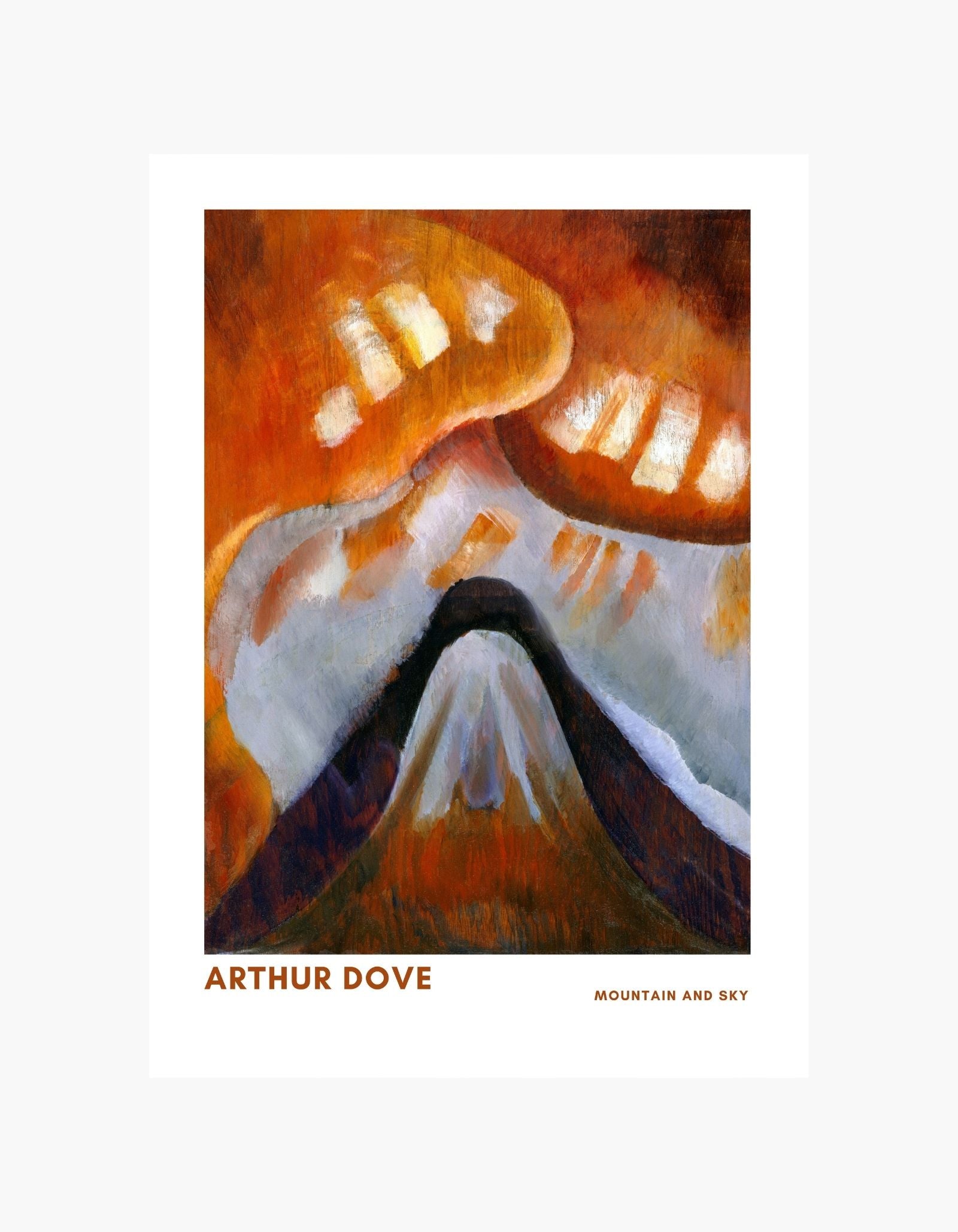Arthur Dove Mountain and Sky Plakat