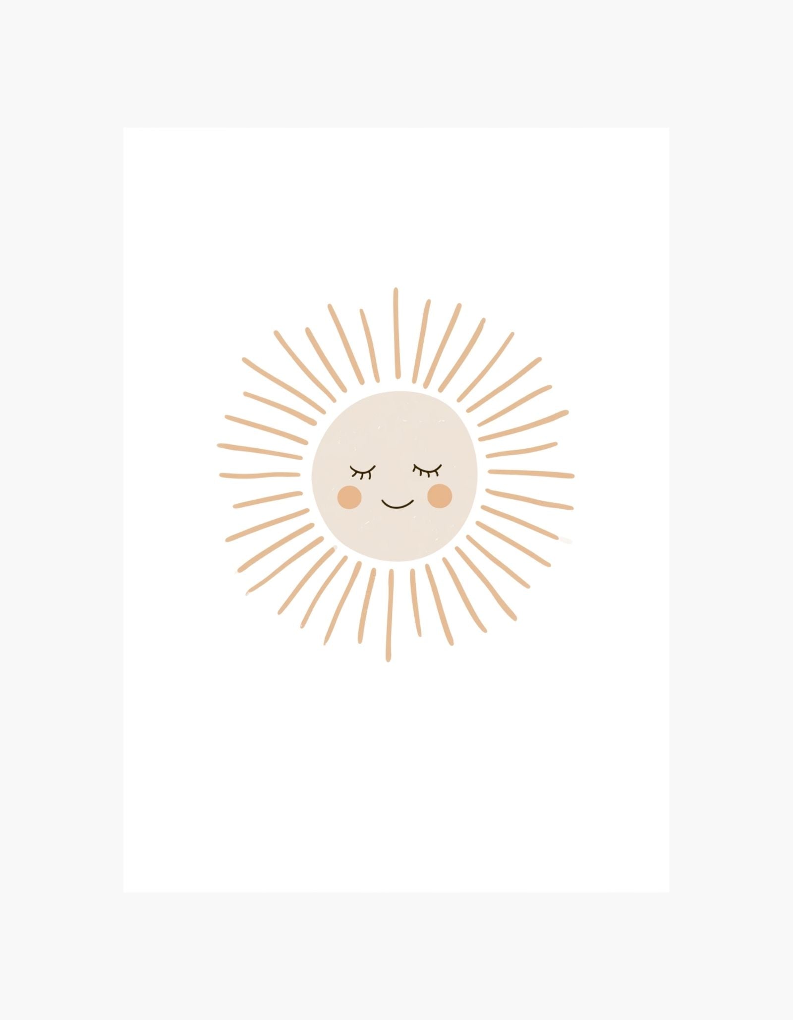 Smiling Sun Poster