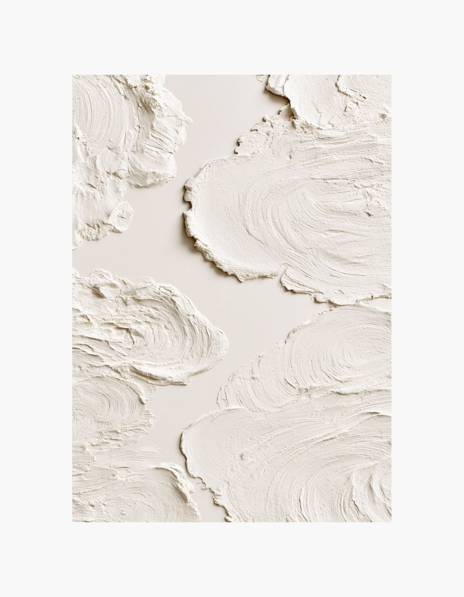 Ivory Texture Poster