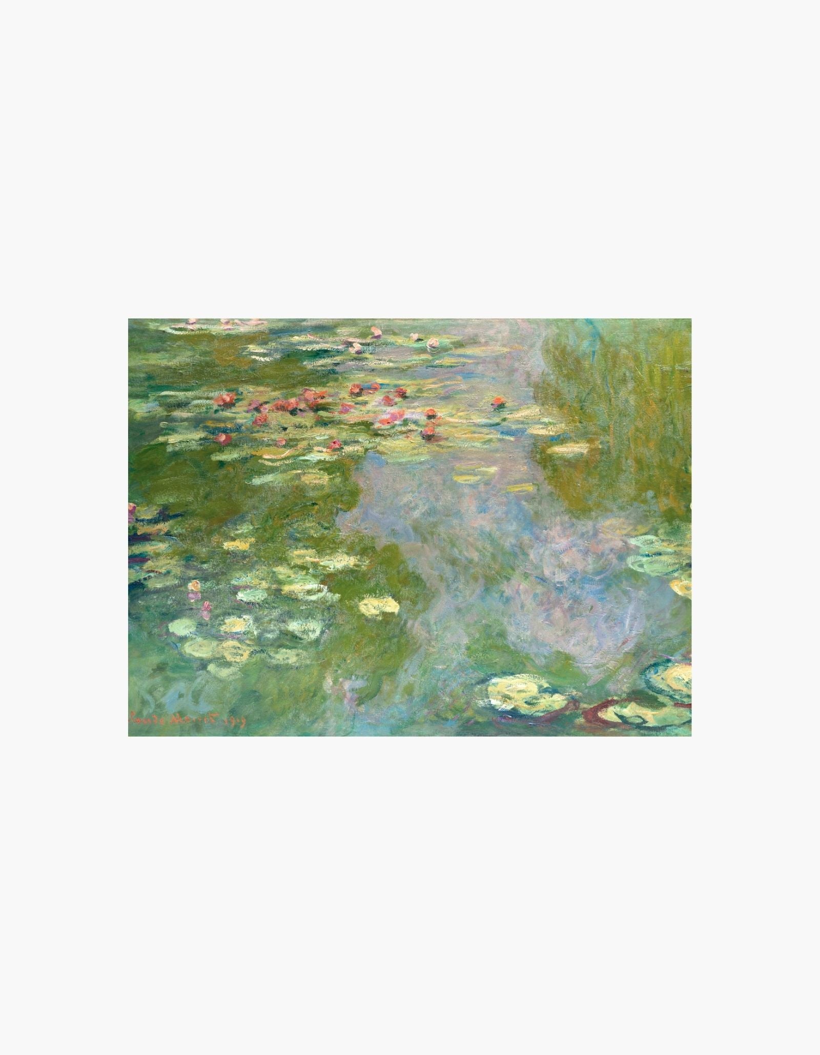 Monet Water Lilies Poster