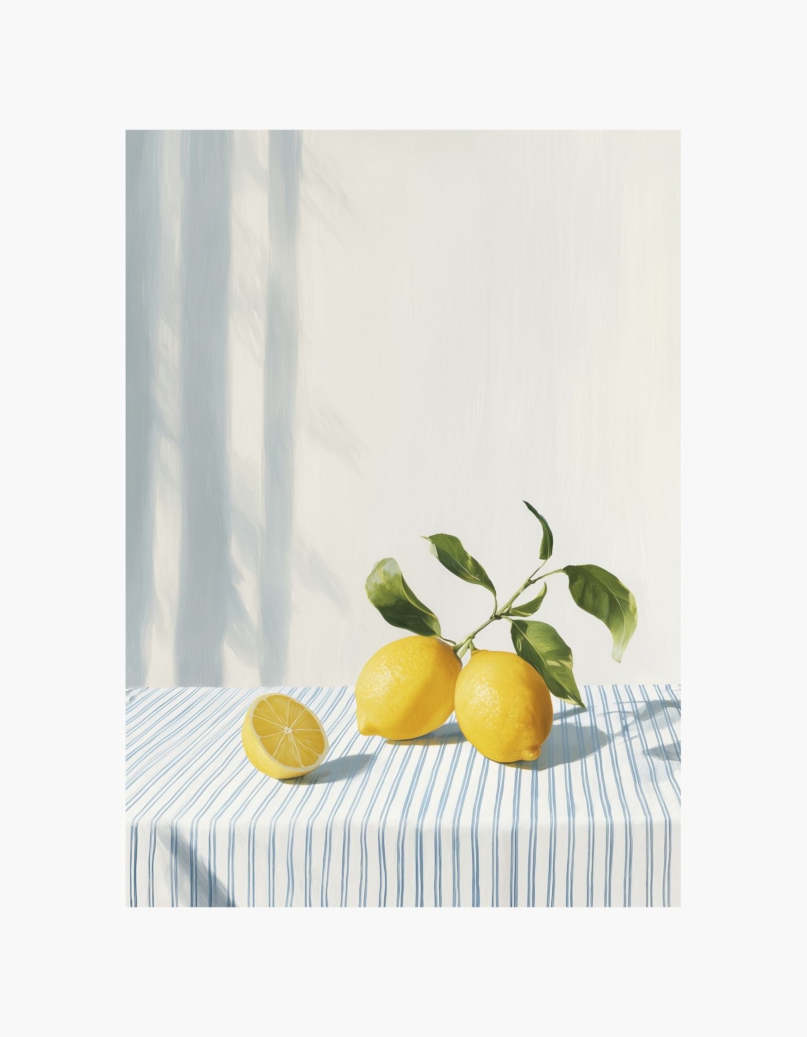 Sunlit Lemons Poster