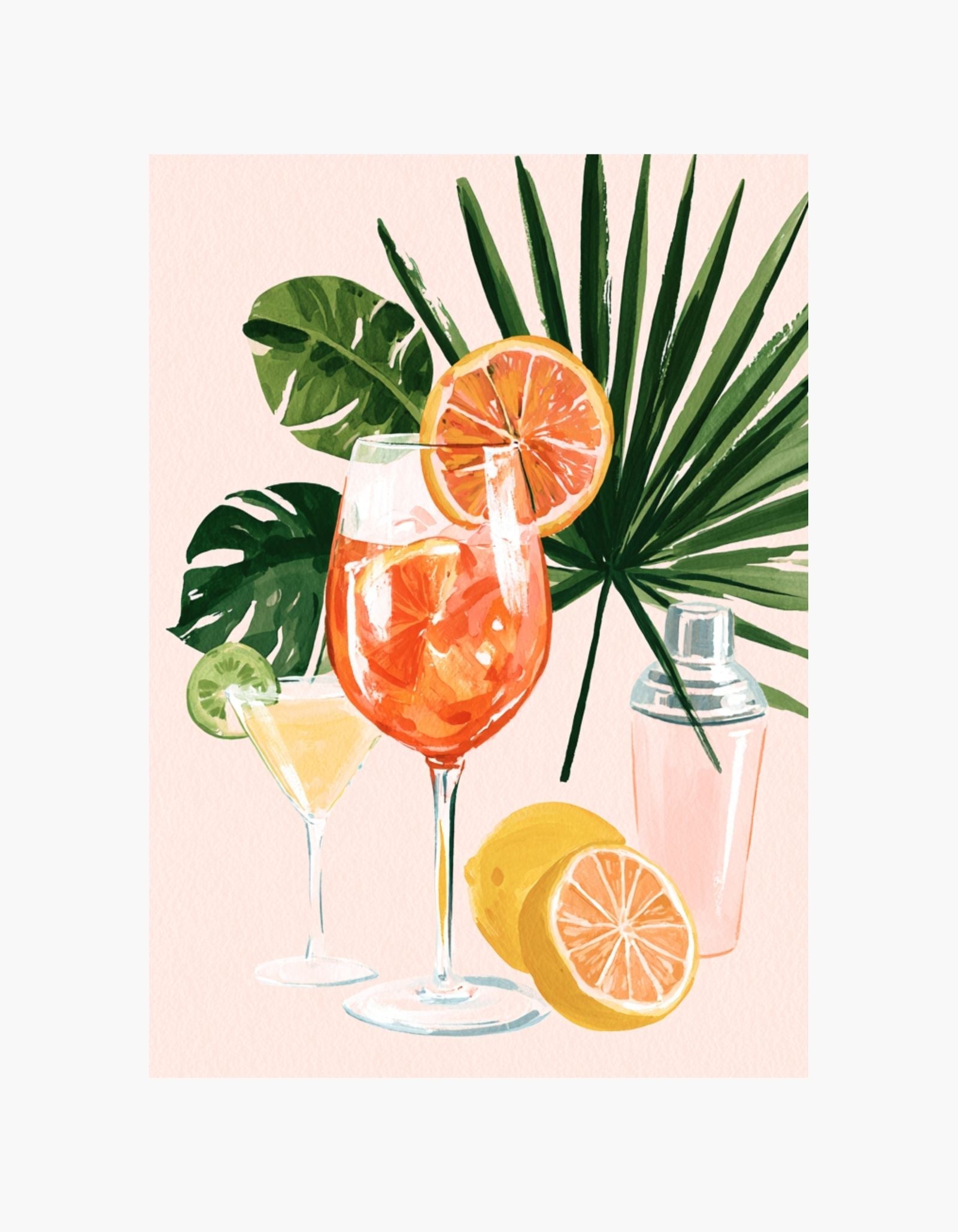 Tropical Aperitivo Poster