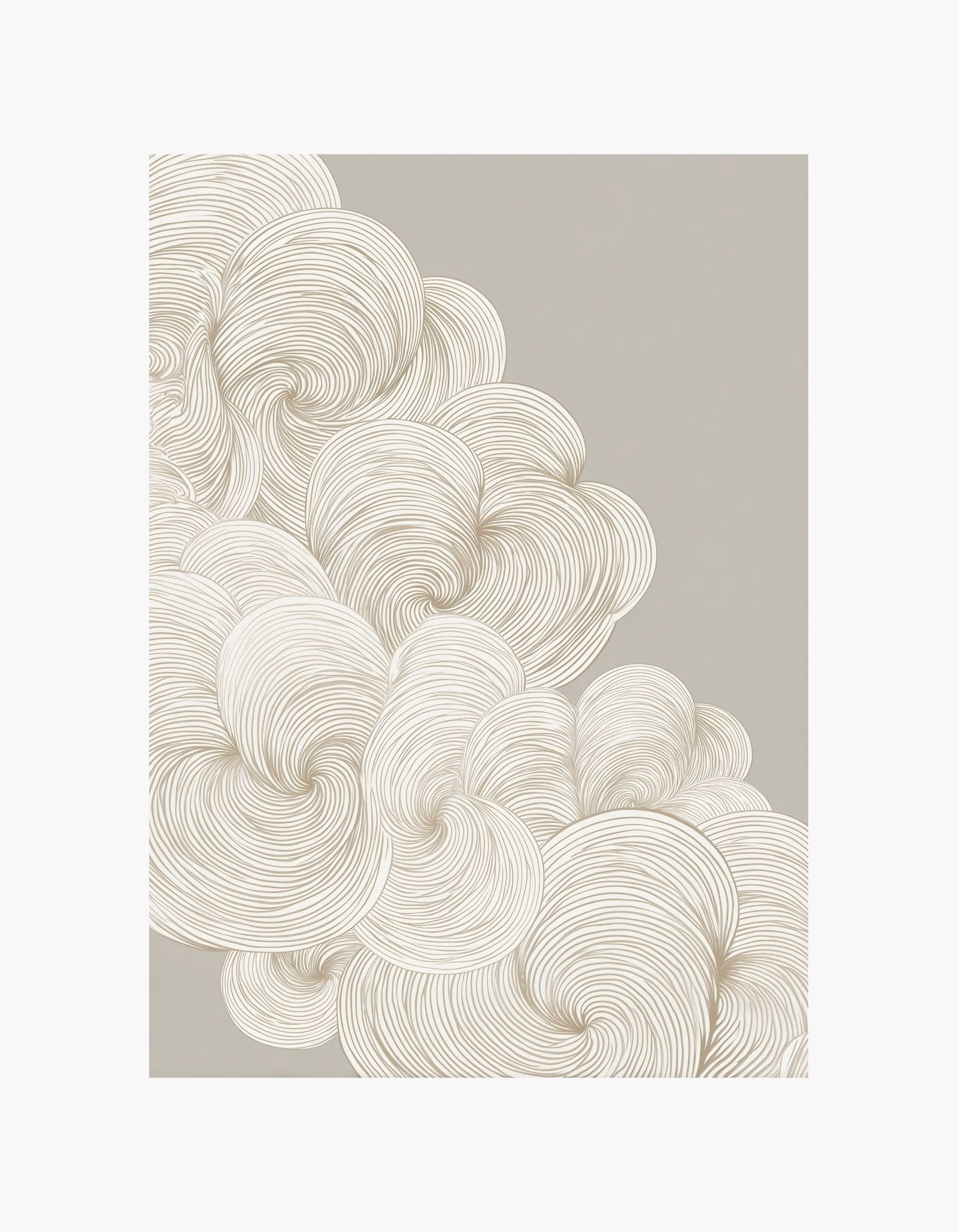 Swirl Forms Poster
