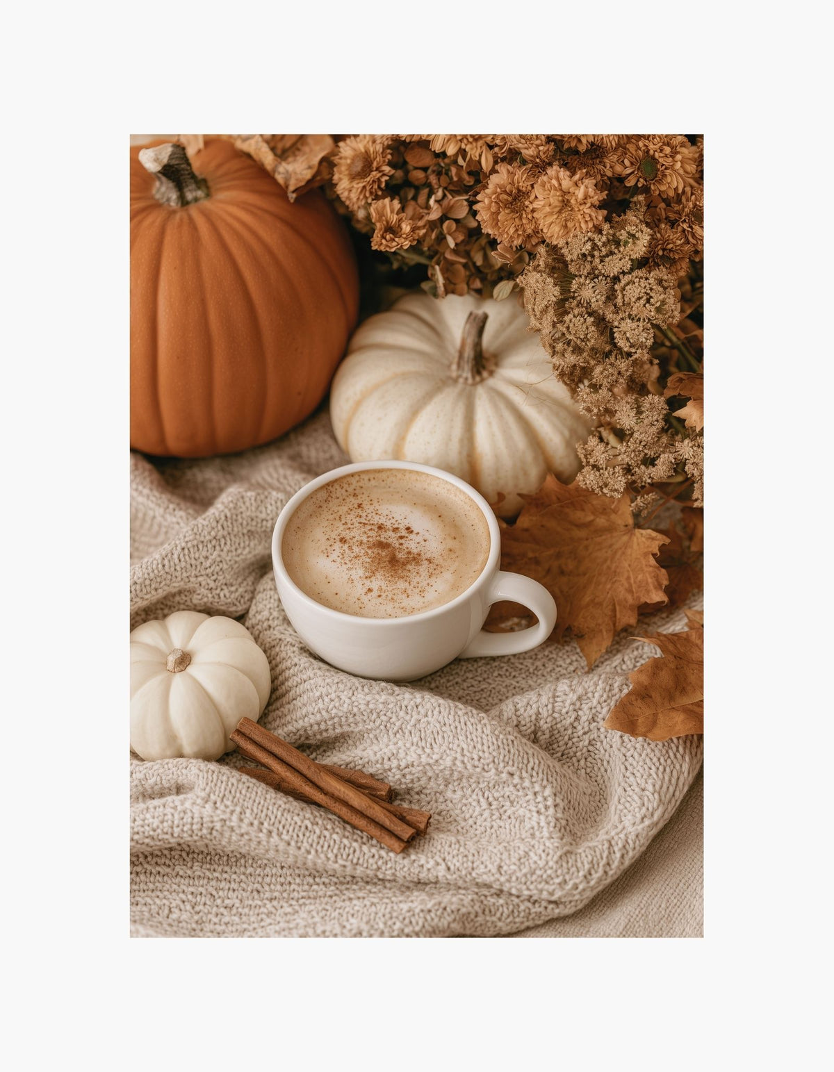 Cozy Autumn Coffee Poster