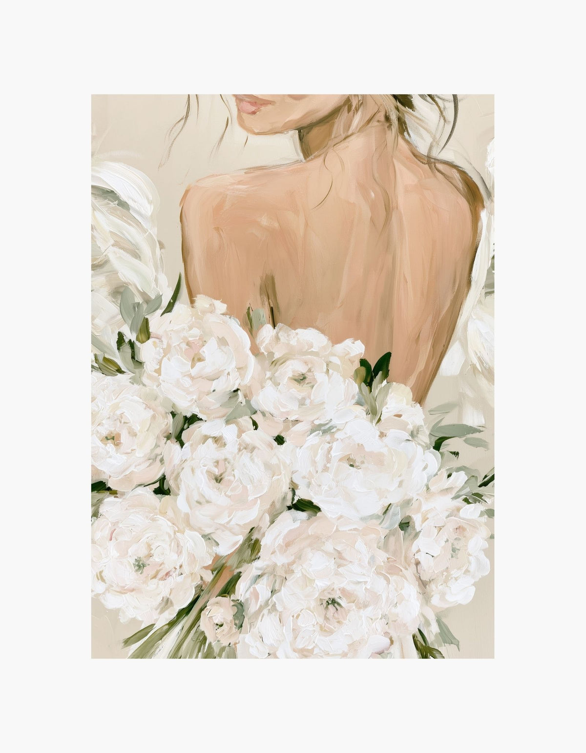 Floral Woman Poster