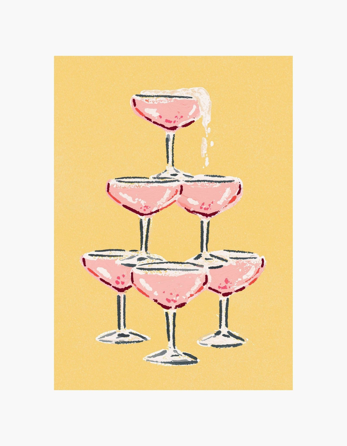 Champagne Tower Poster
