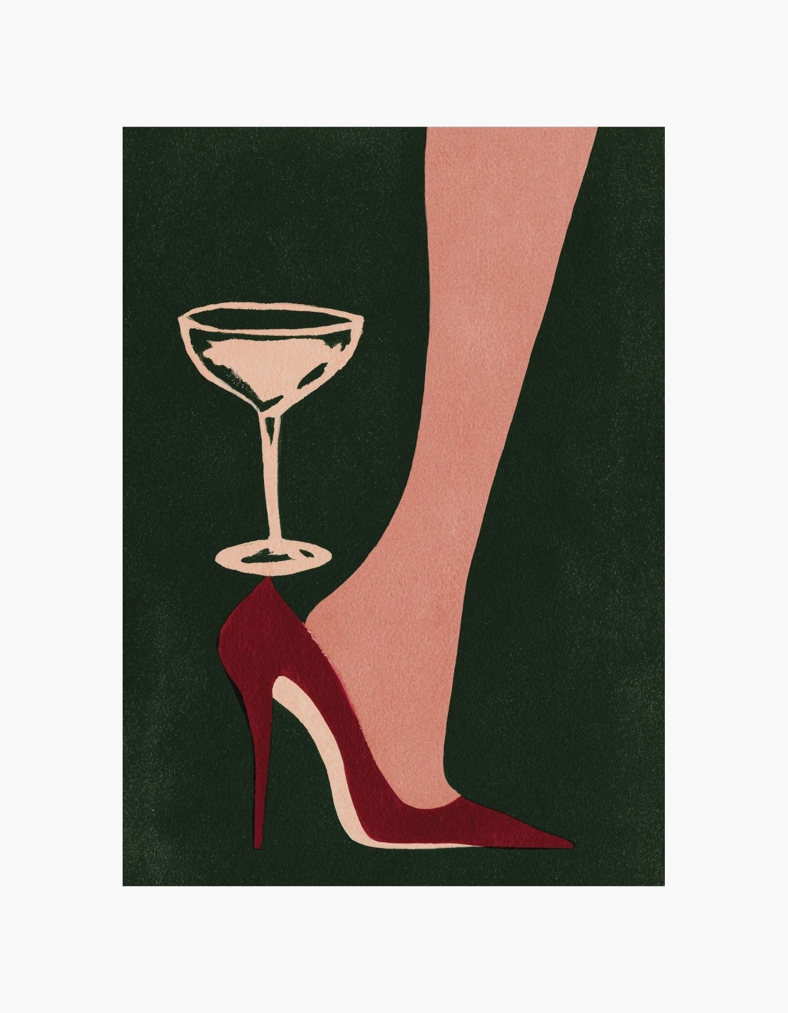 Heels & Cocktails Poster