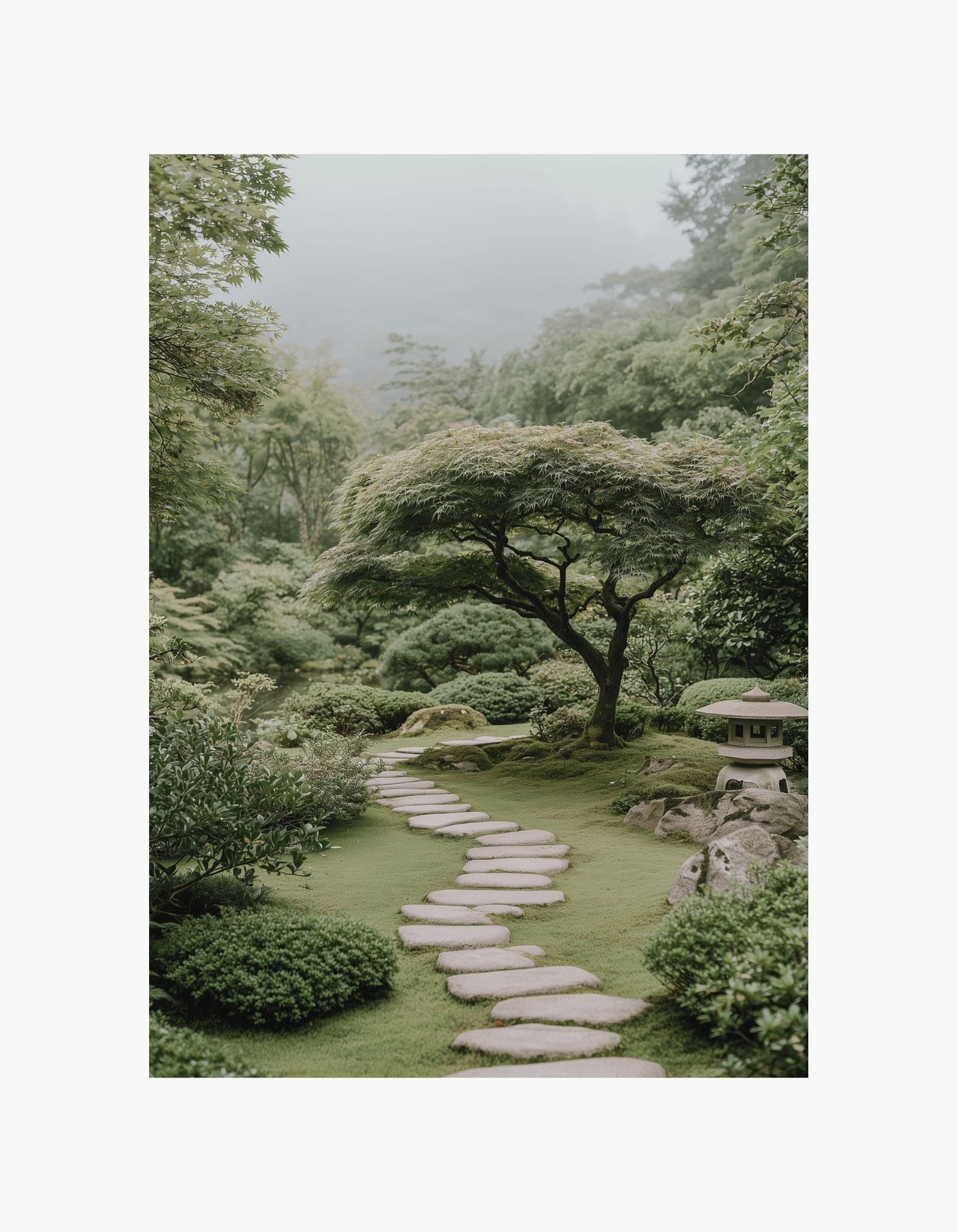 Japanese Garden Poster