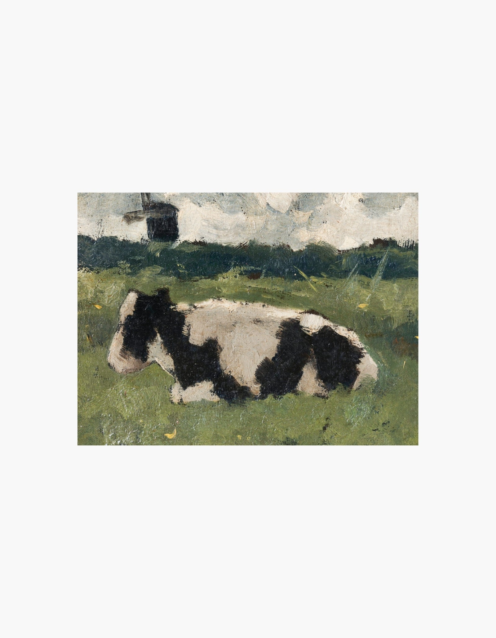 Resting Cow Richard Roland Holst Poster