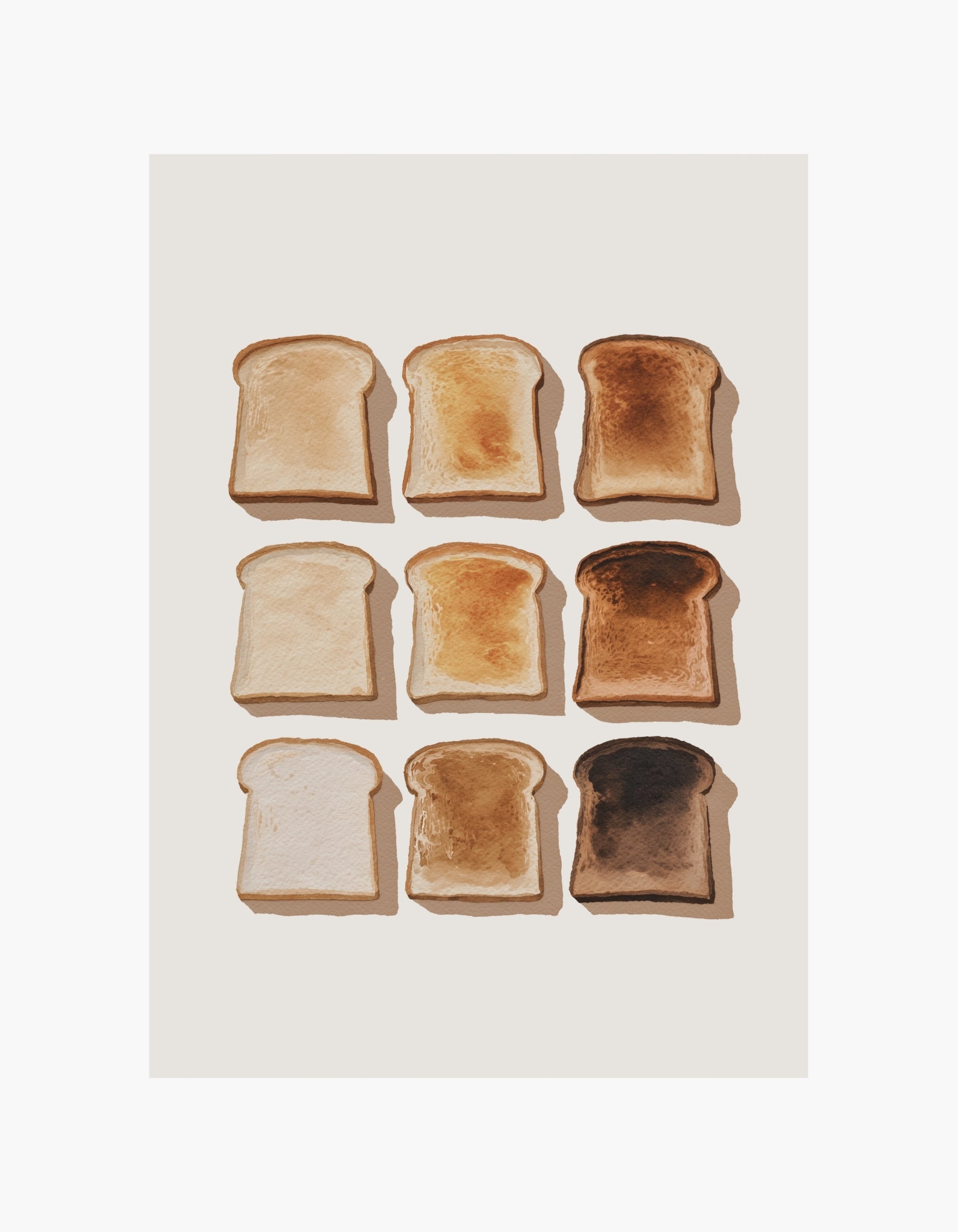 Toast Shades Poster