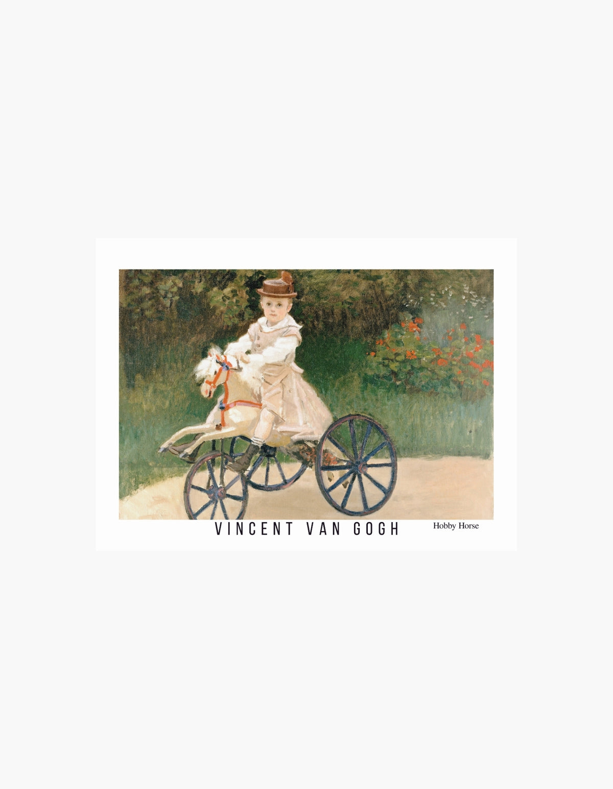 Monet Hobby Horse Poster