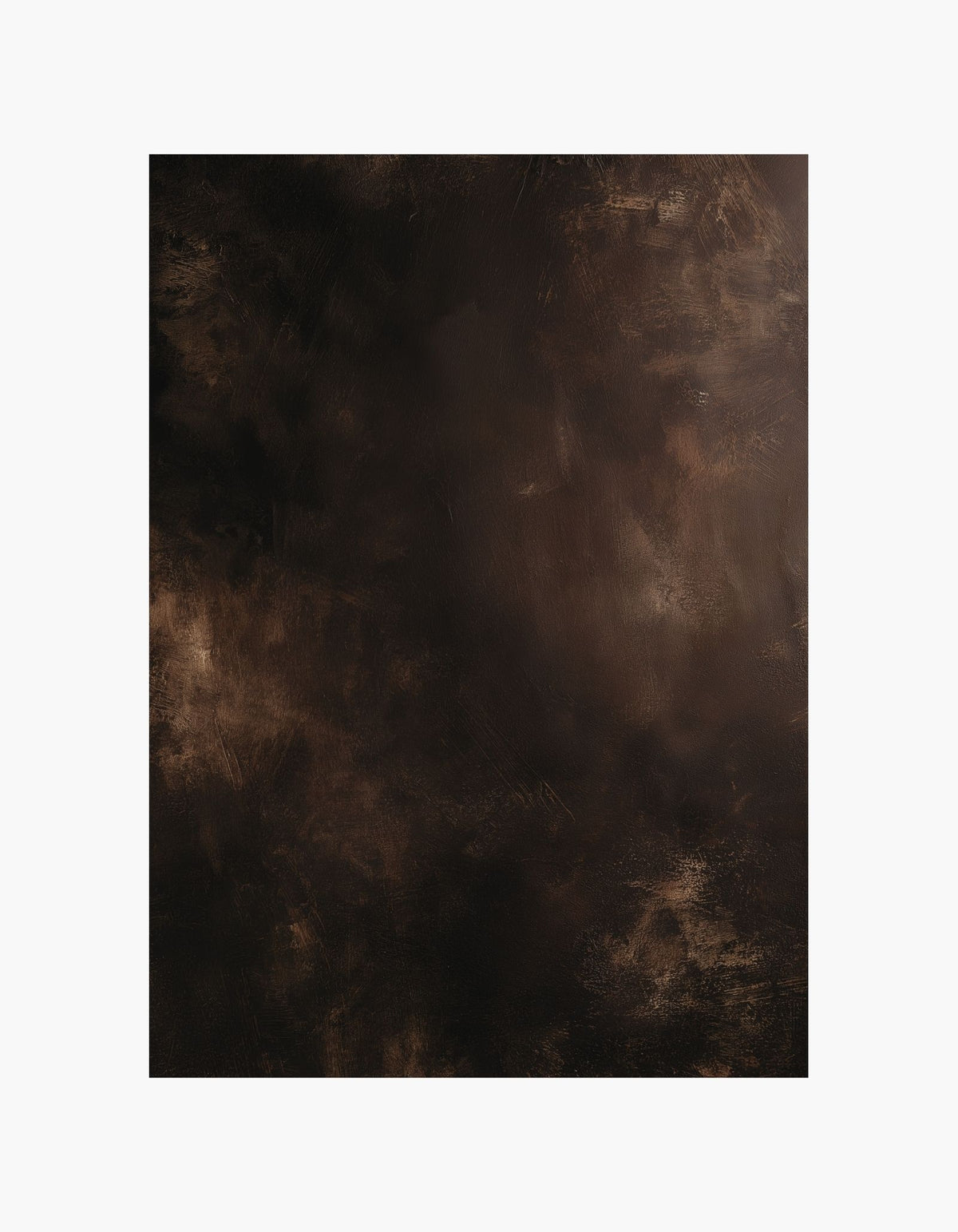 Dark Brown Texture Poster
