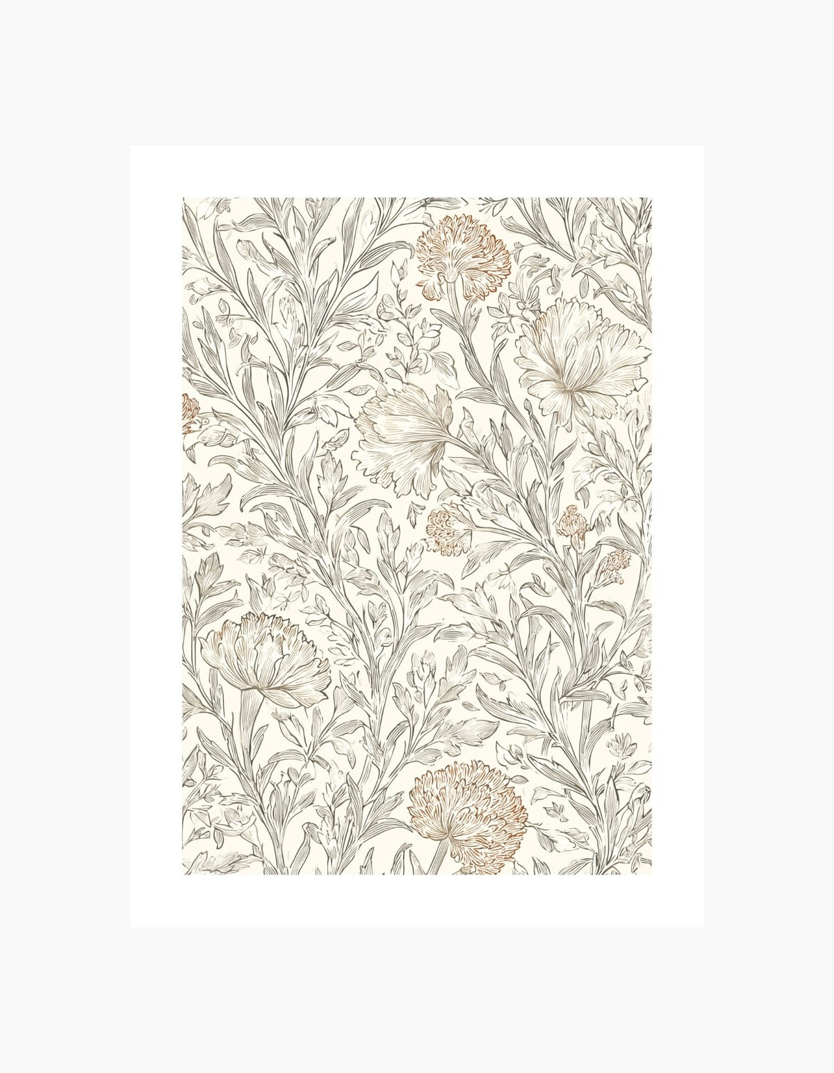 Vintage Florals No. 2 Poster