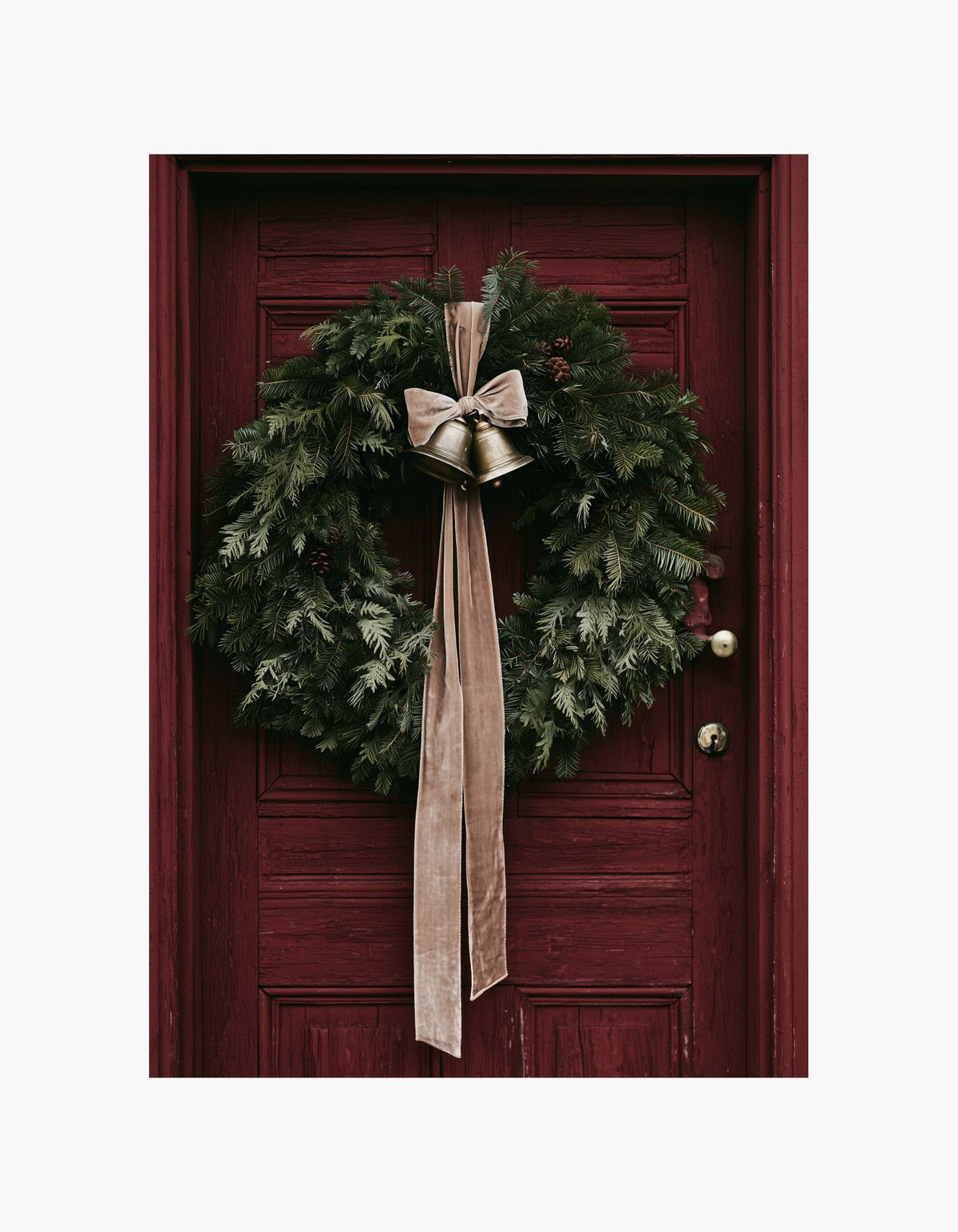 Christmas Door Poster