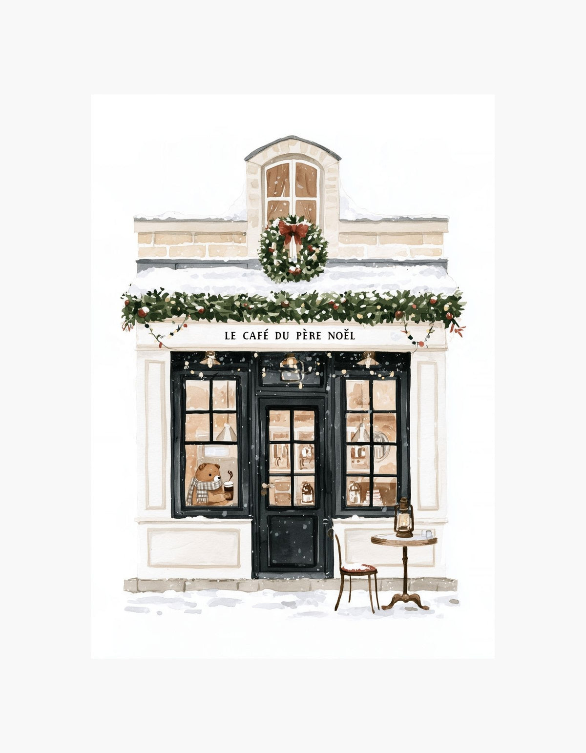 Christmas Café Poster