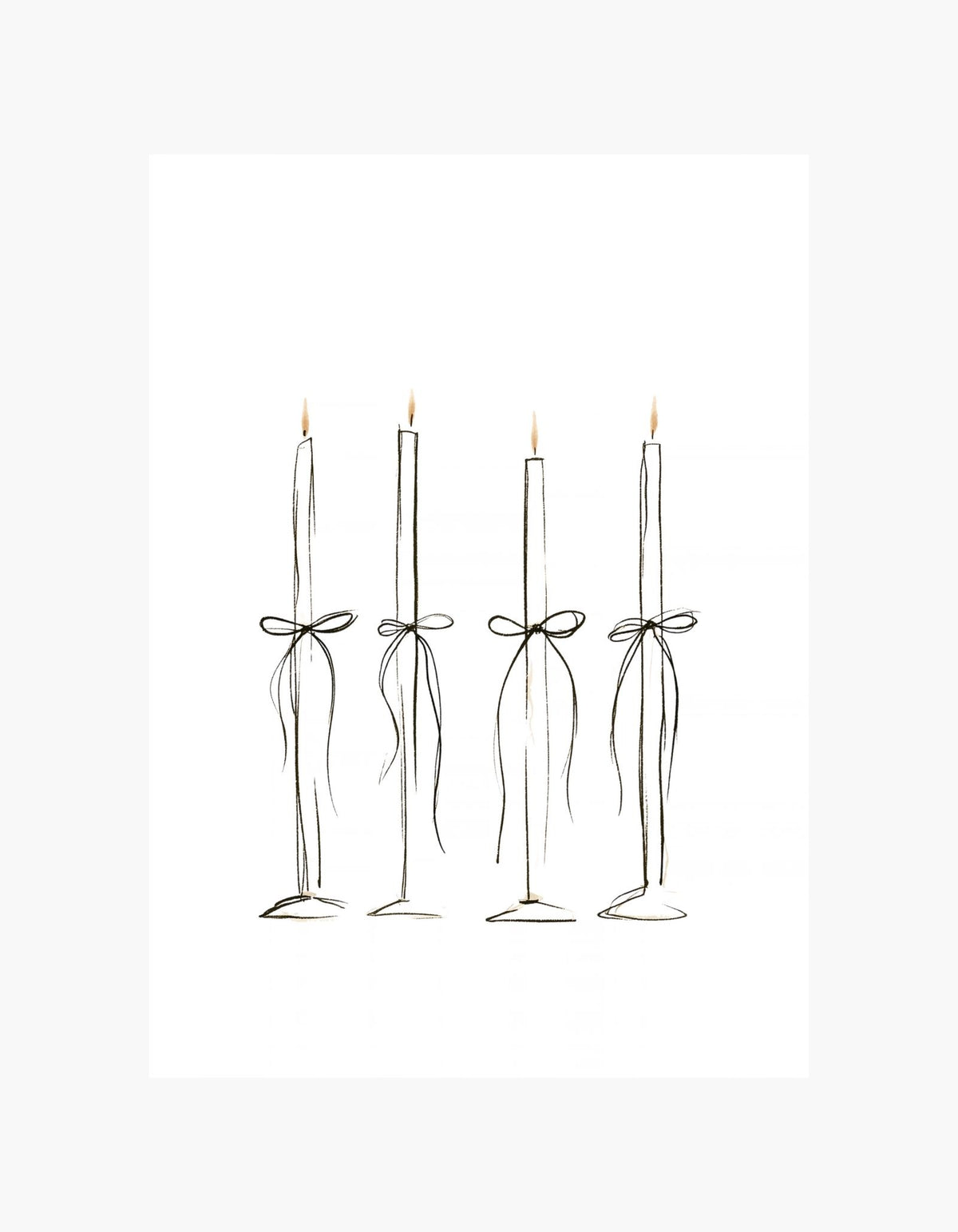Advent Candles Poster