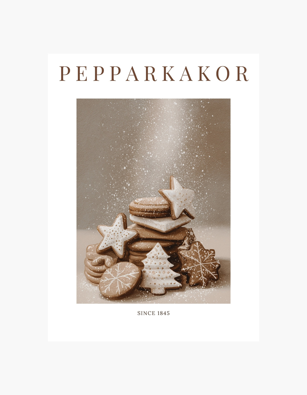 Peberkage-plakat